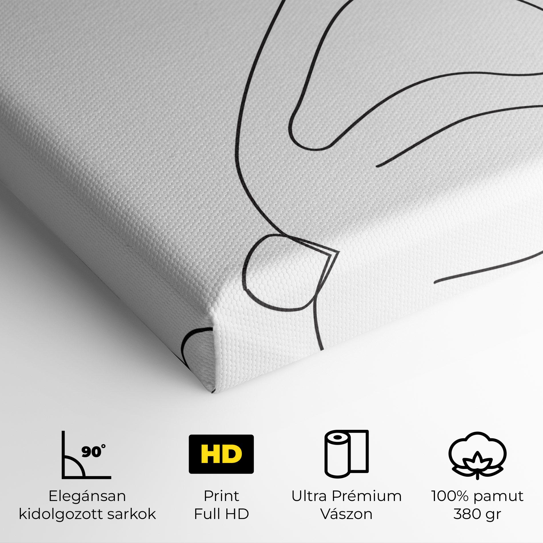 Vászonkép Cute Rabbit mockup 4