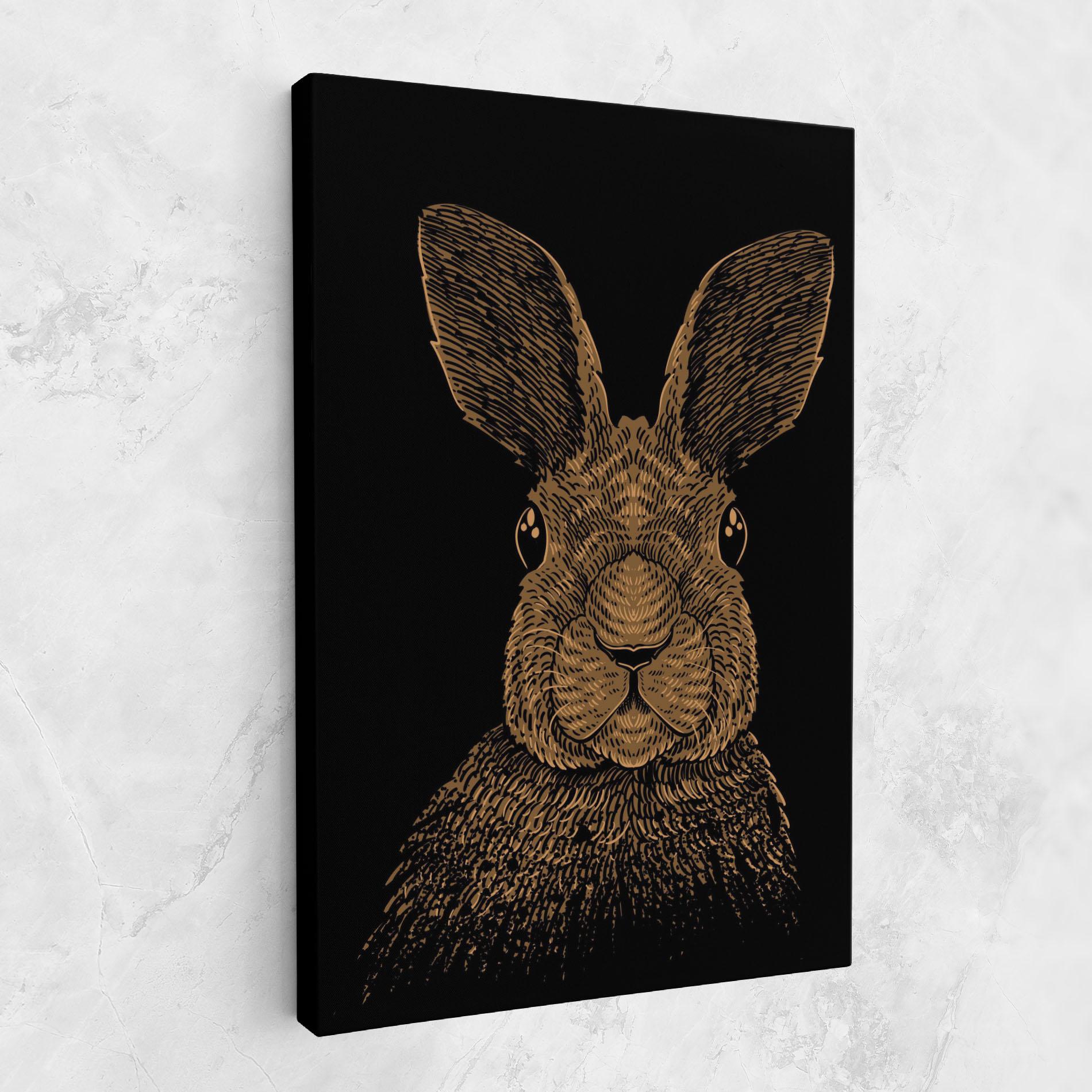 Vászonkép Brown Bunny mockup 1