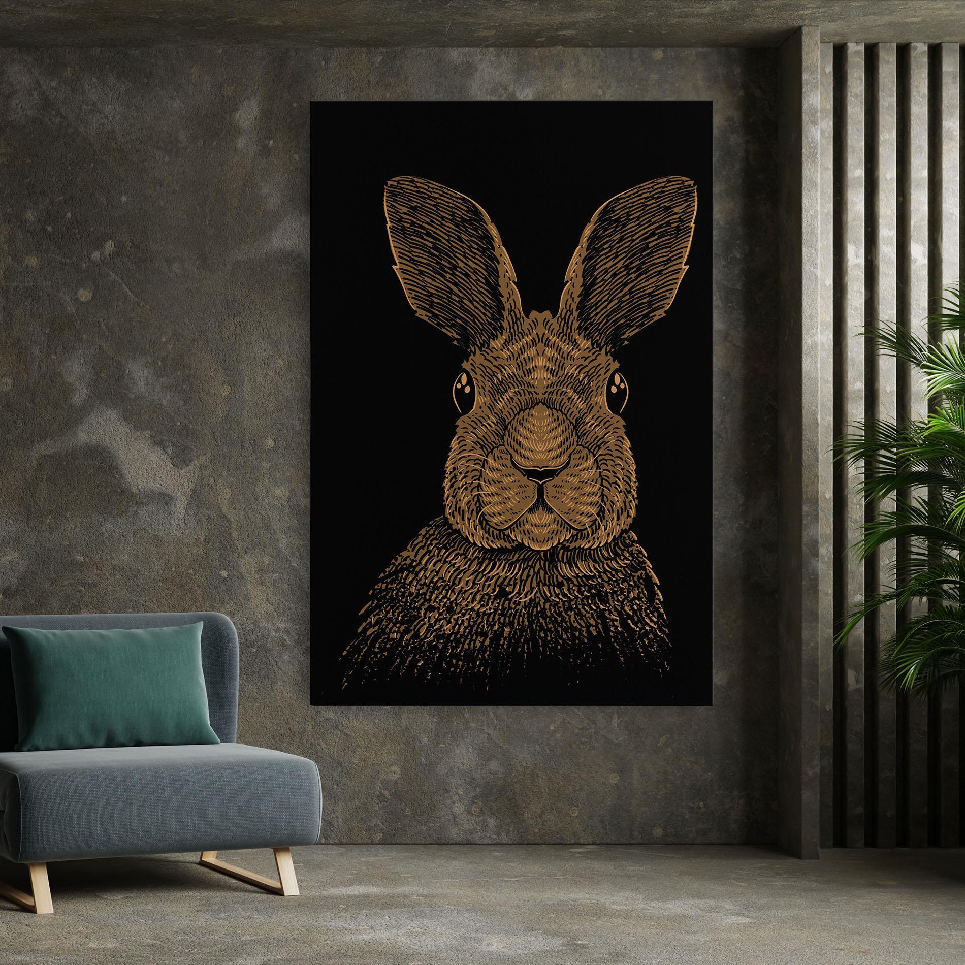 Vászonkép Brown Bunny mockup 7