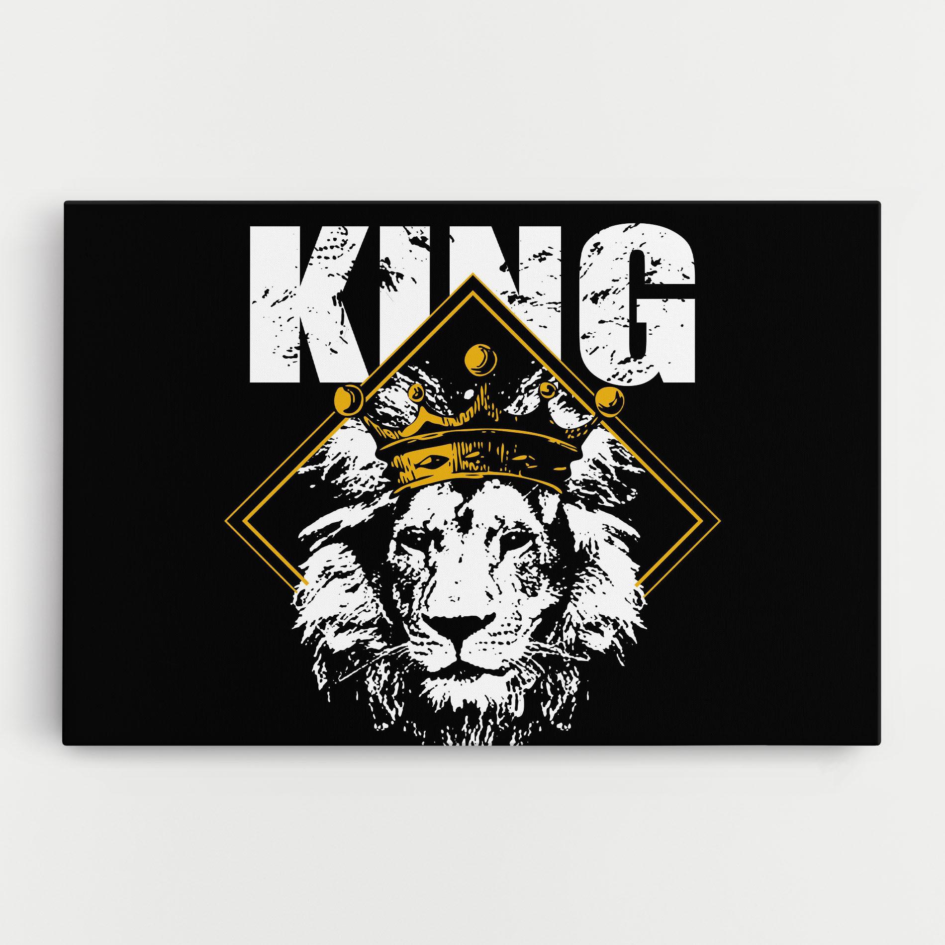 Vászonkép Jungle King mockup 0