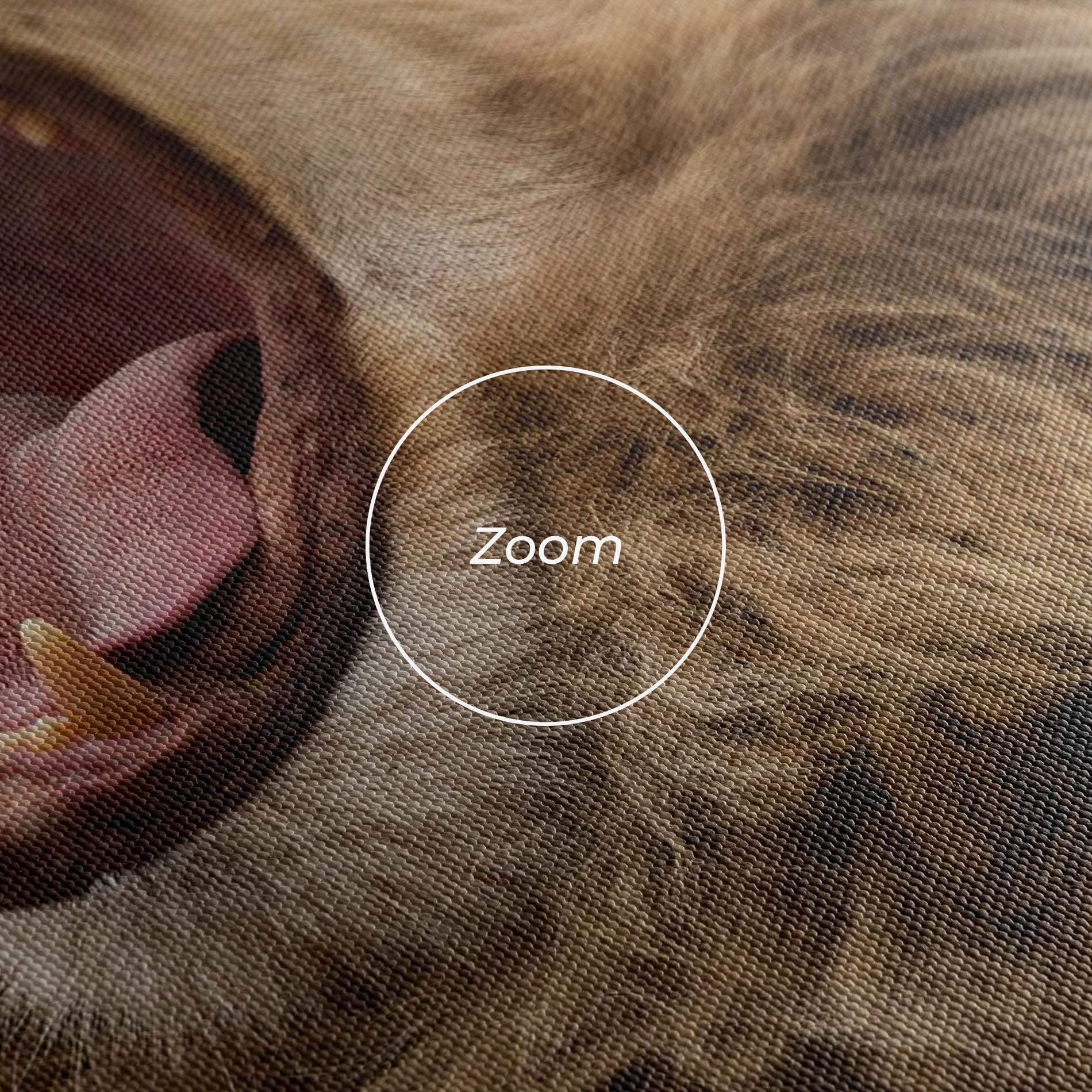 Vászonkép Angry Lion mockup 3
