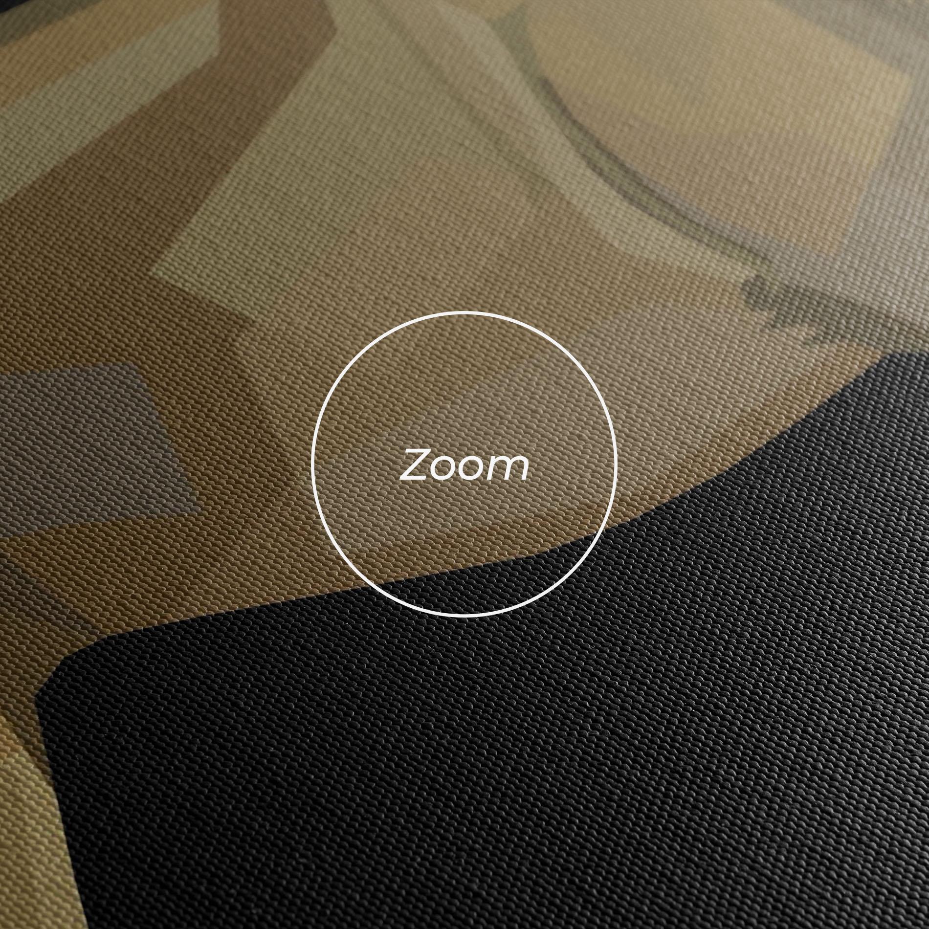 Vászonkép Lion Art On Black mockup 3