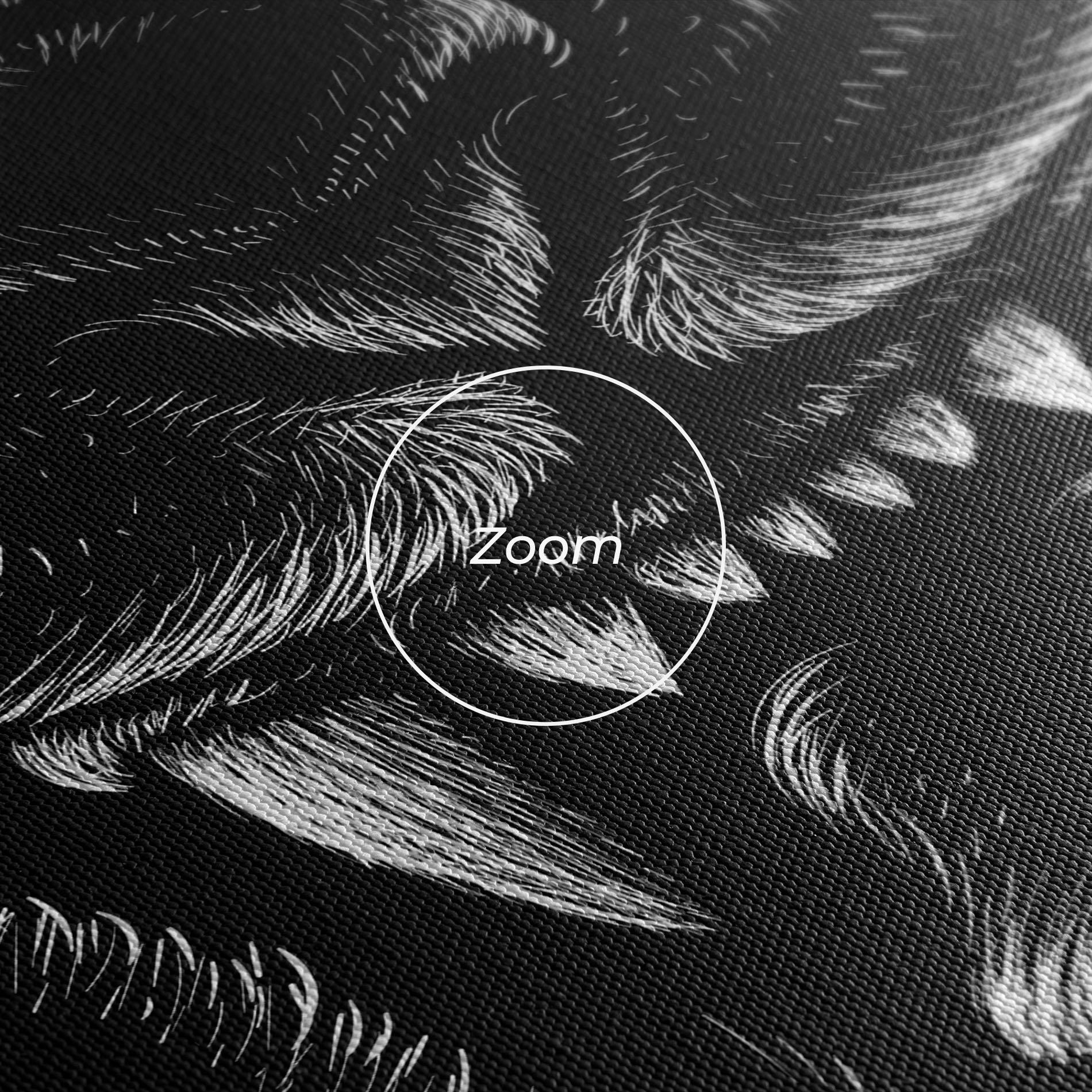 Vászonkép Lion Bite mockup 3