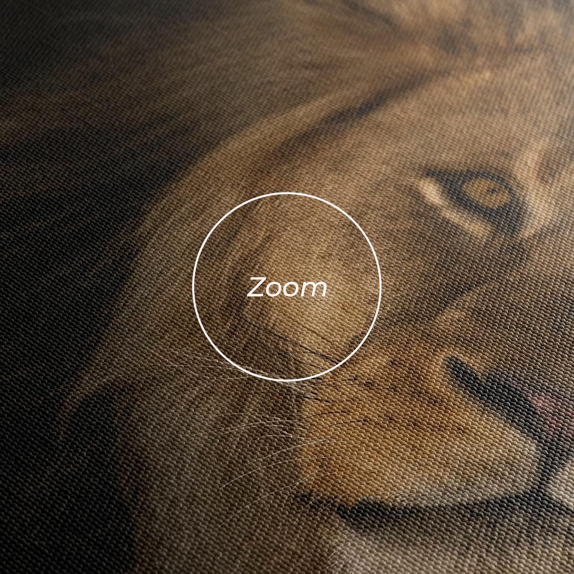 Vászonkép Lion Laying Down mockup 3