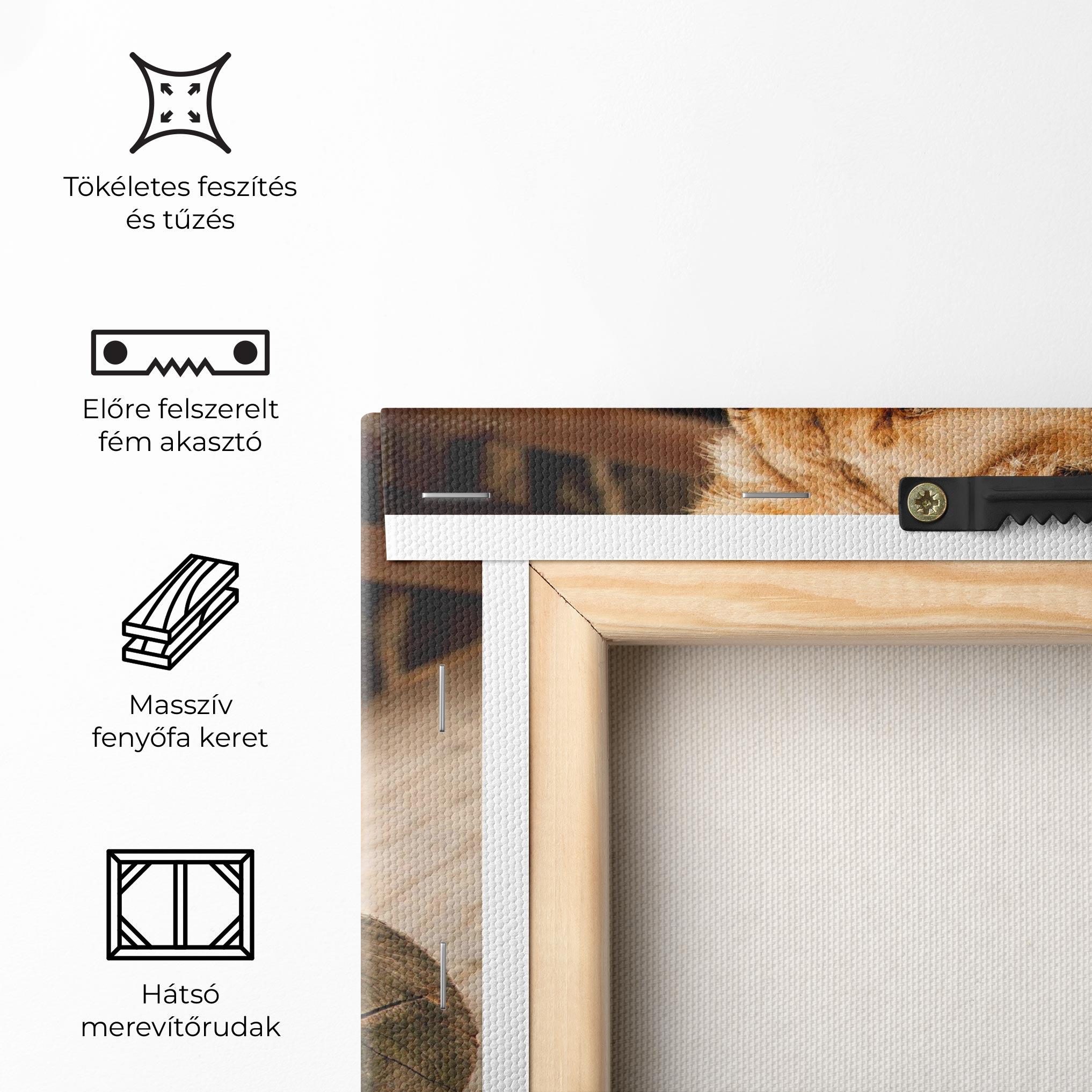 Vászonkép Female Lion Sitting mockup 5