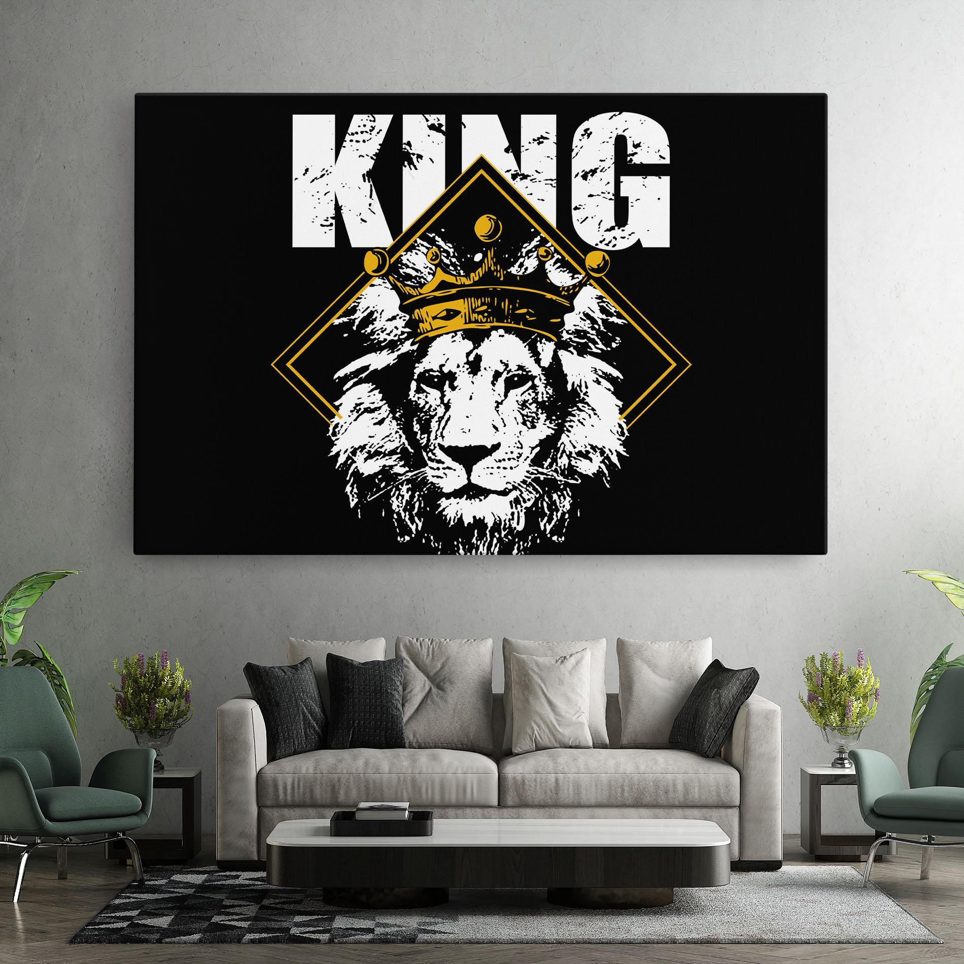 Vászonkép Jungle King mockup 7
