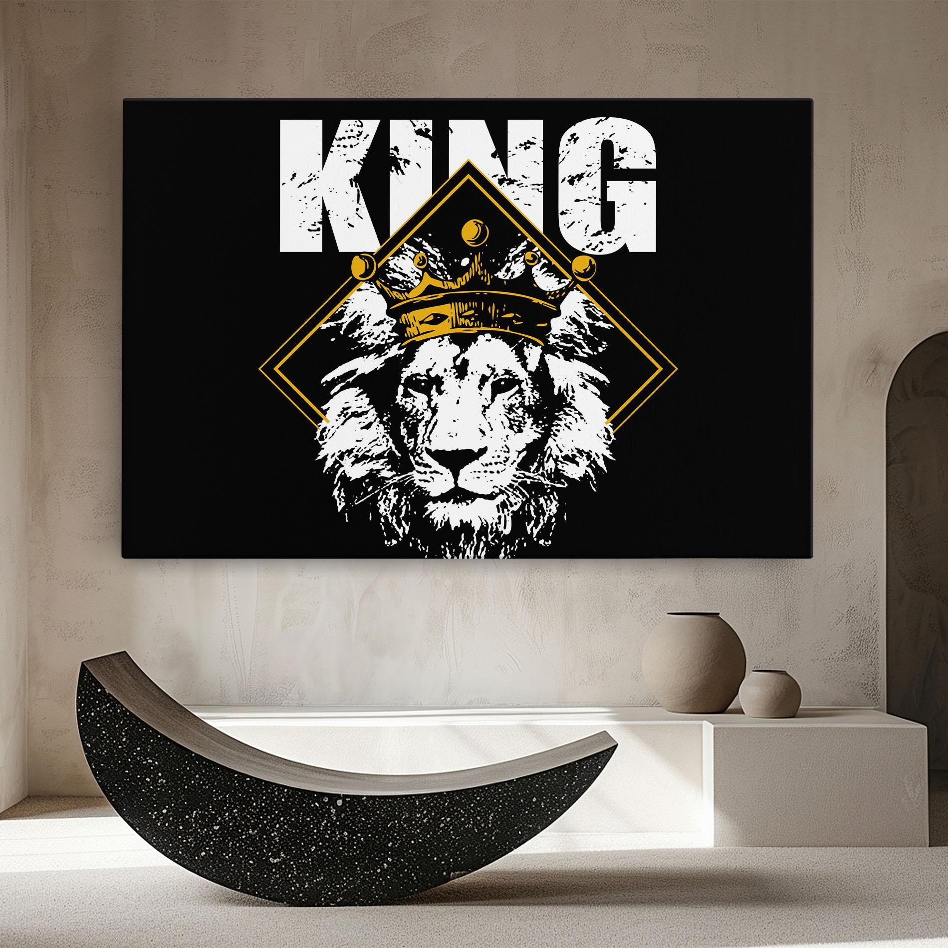 Vászonkép Jungle King mockup 8