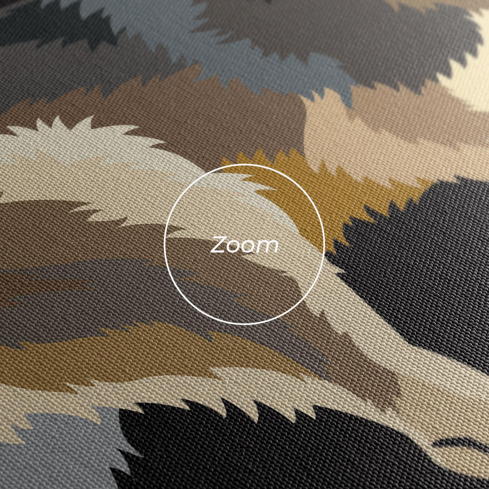 Vászonkép Cartoon Wolf mockup 3