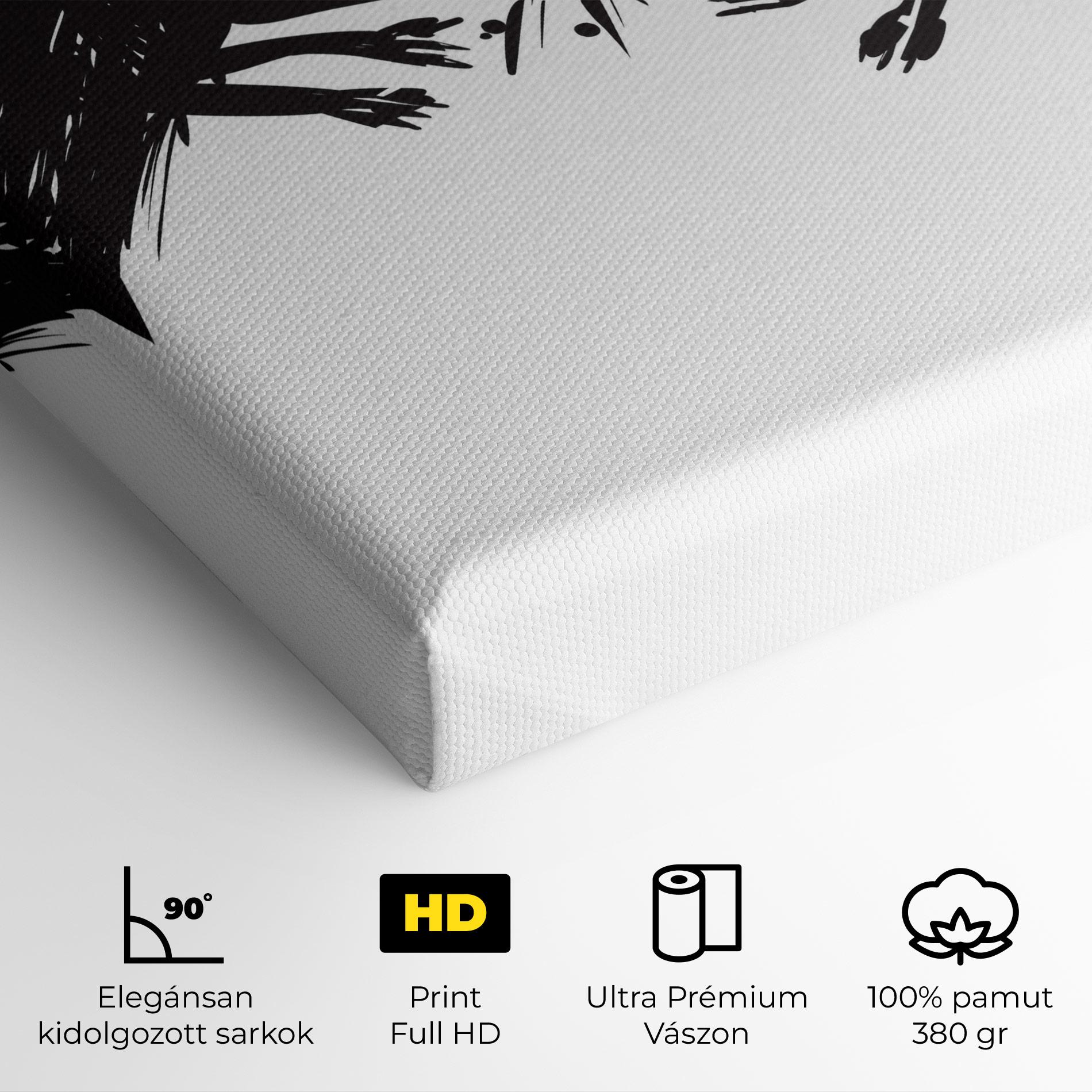 Vászonkép Black Wolves mockup 4