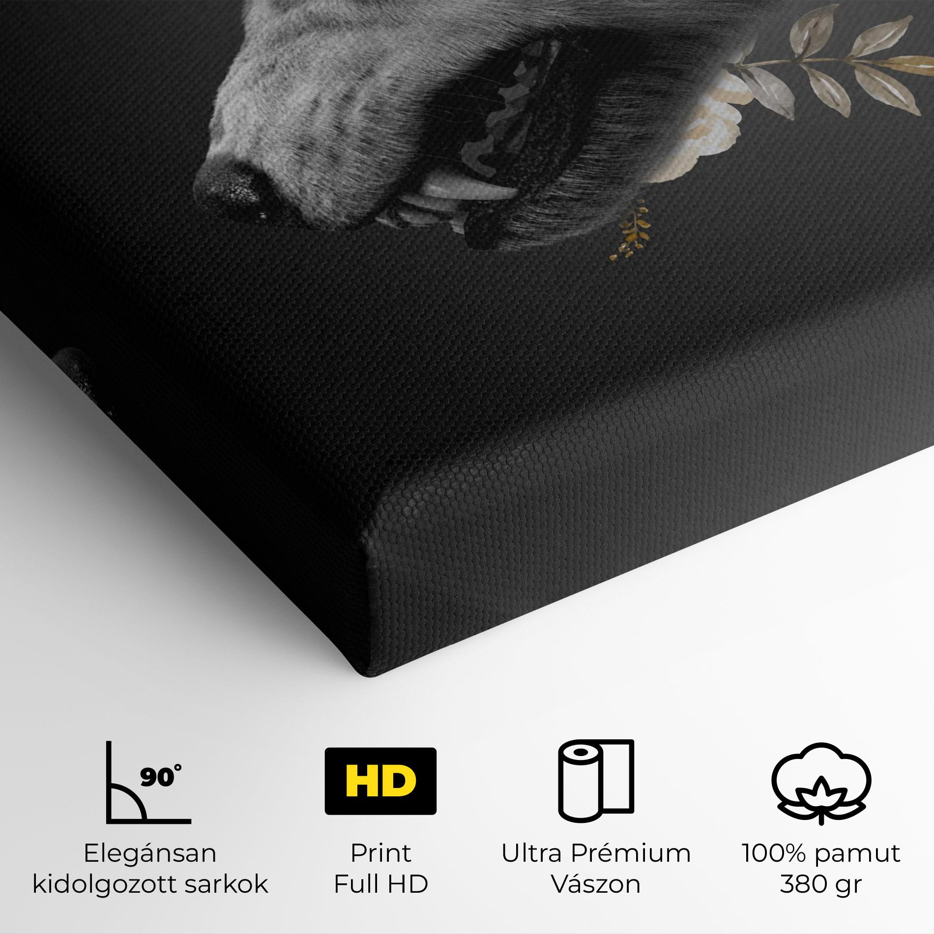 Vászonkép The Wolf In You mockup 4