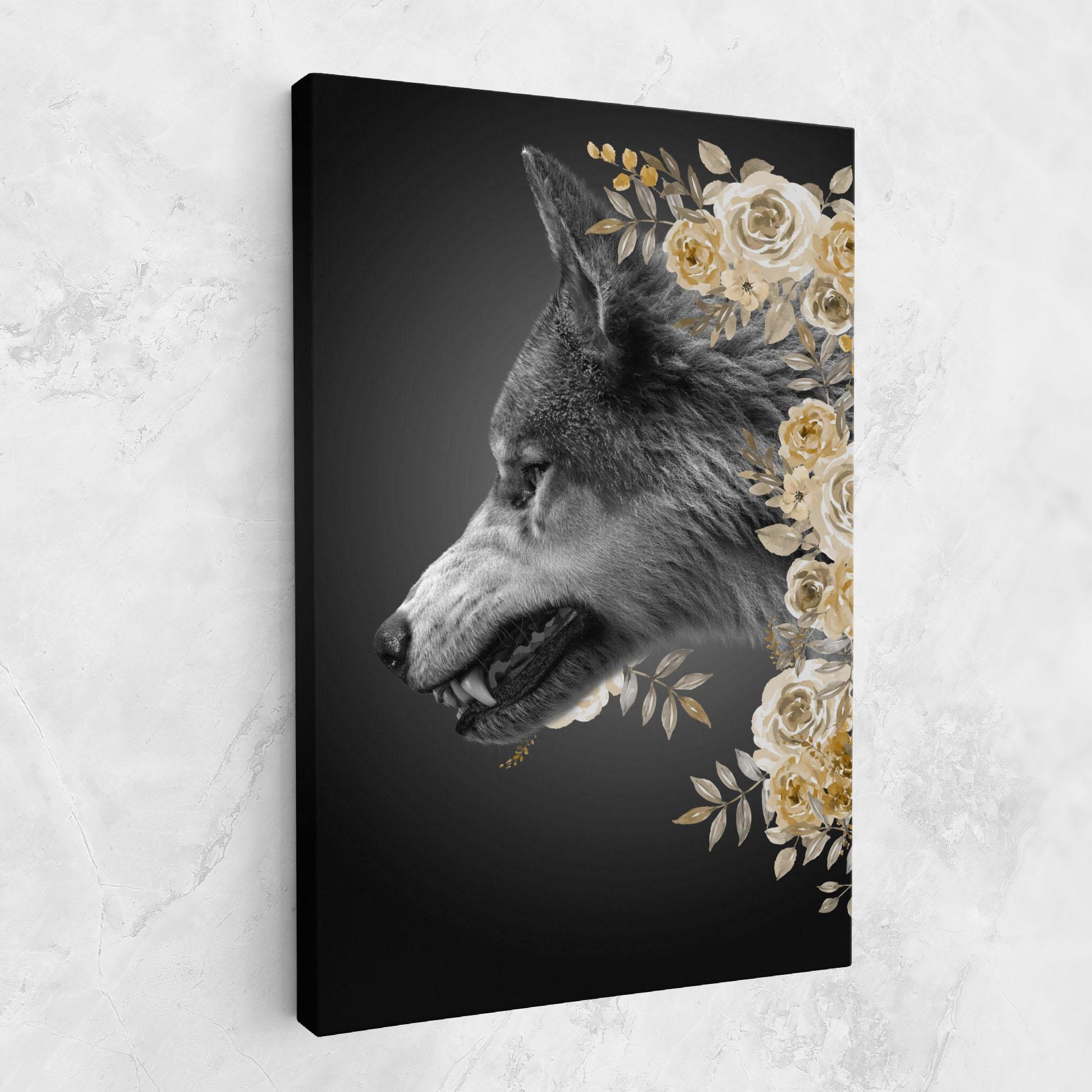 Vászonkép The Wolf In You mockup 1