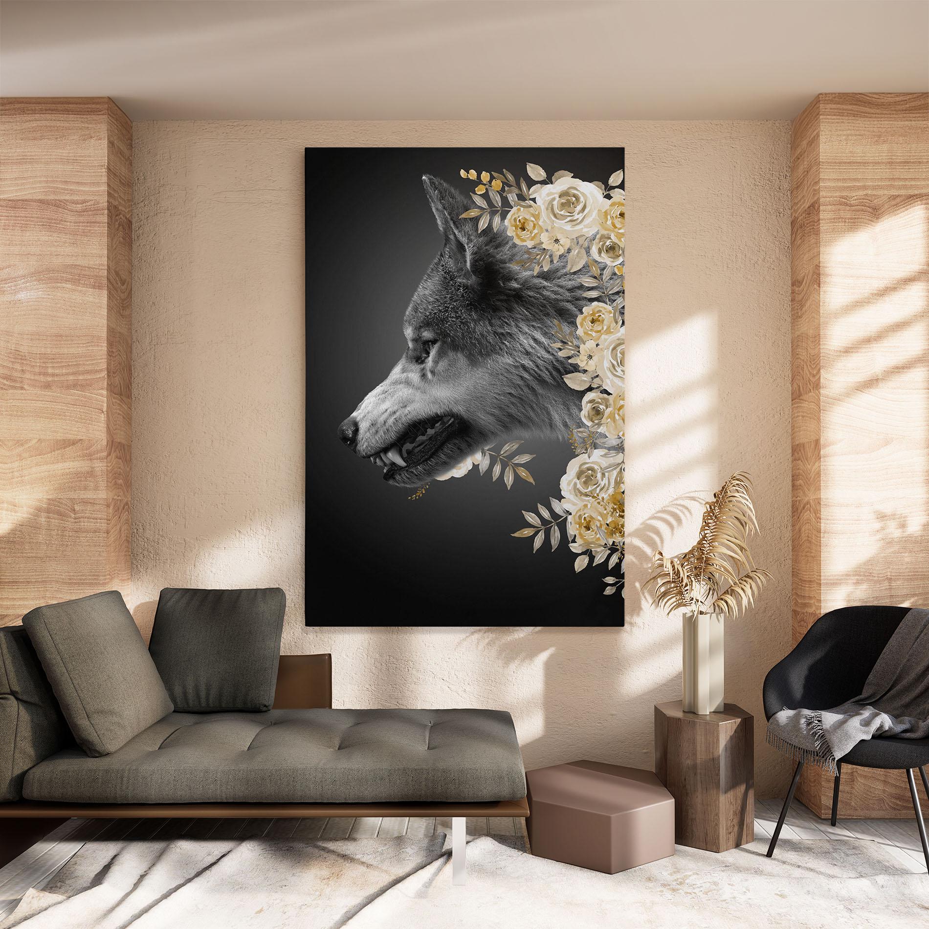 Vászonkép The Wolf In You mockup 8
