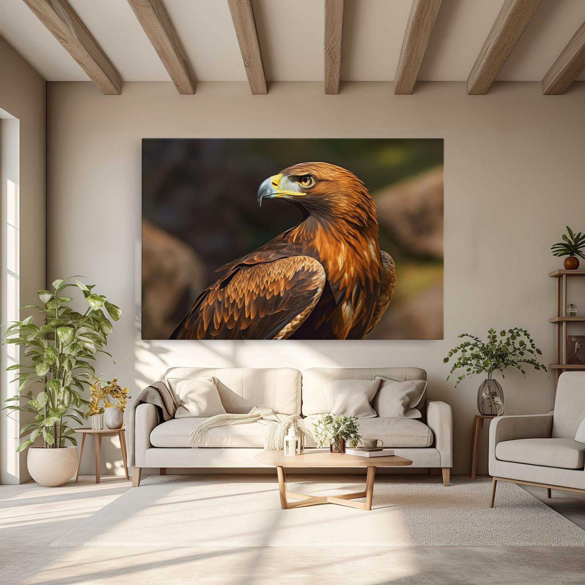 Vászonkép Brown Eagle mockup 6