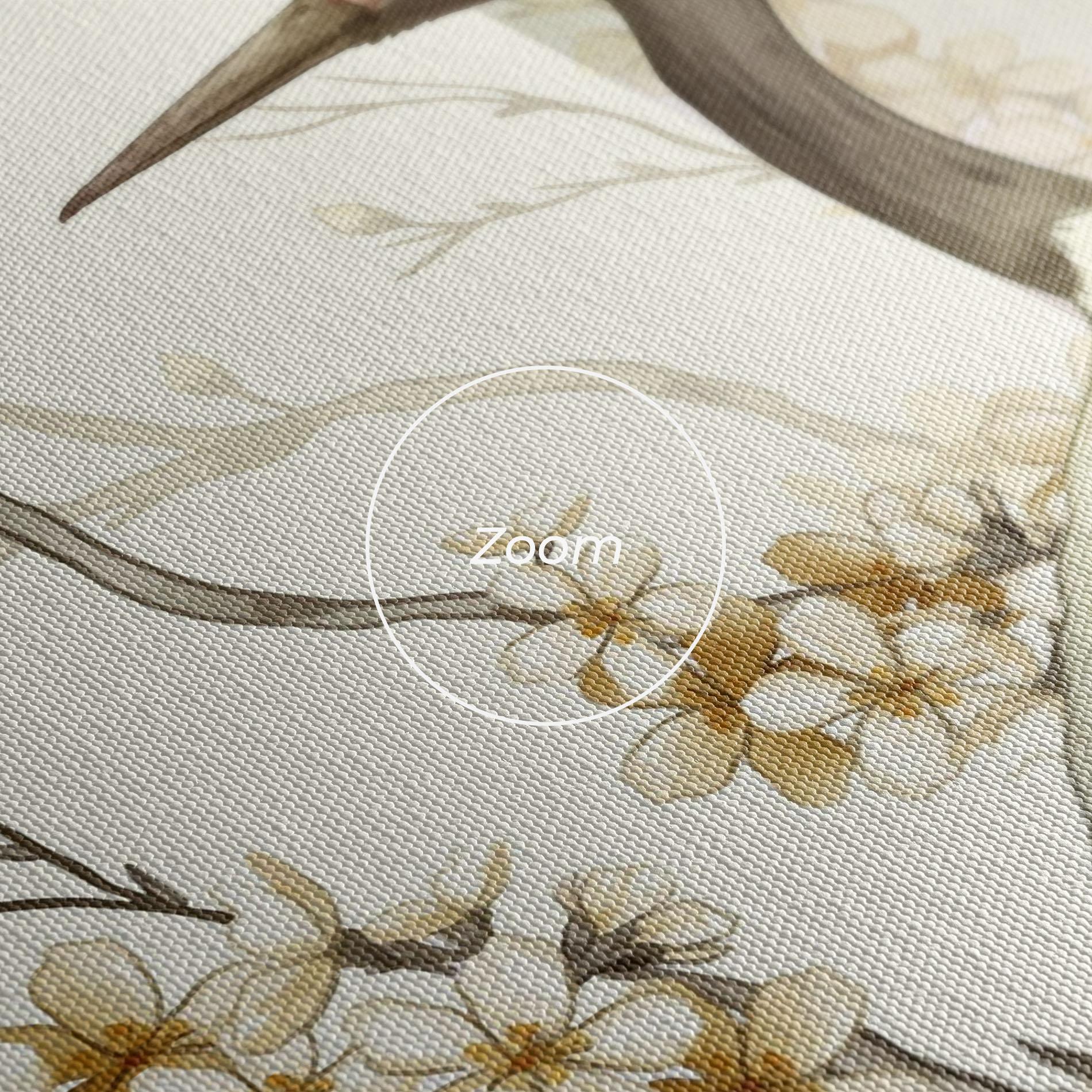 Vászonkép Asian Bird mockup 3