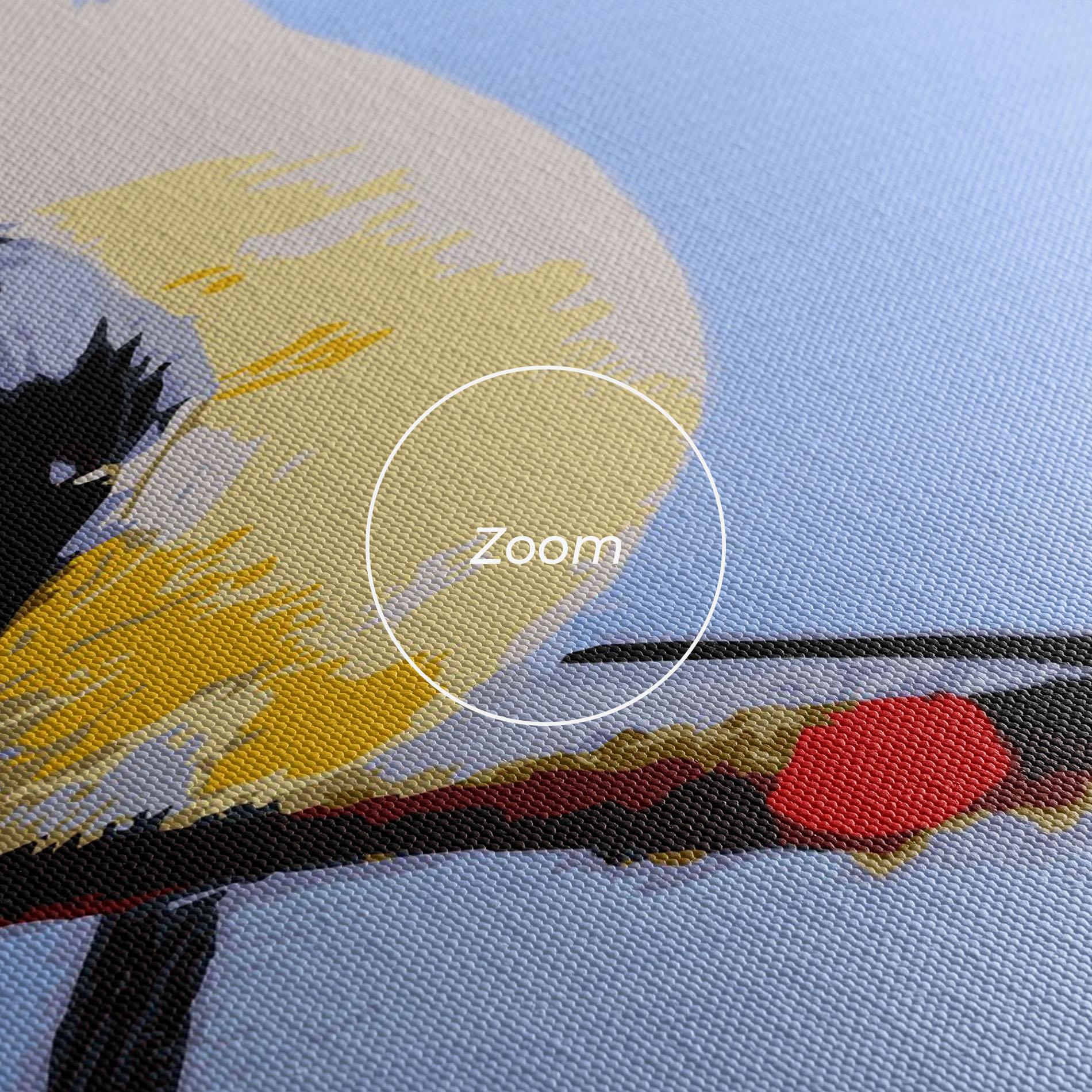 Vászonkép Bird Painting mockup 3