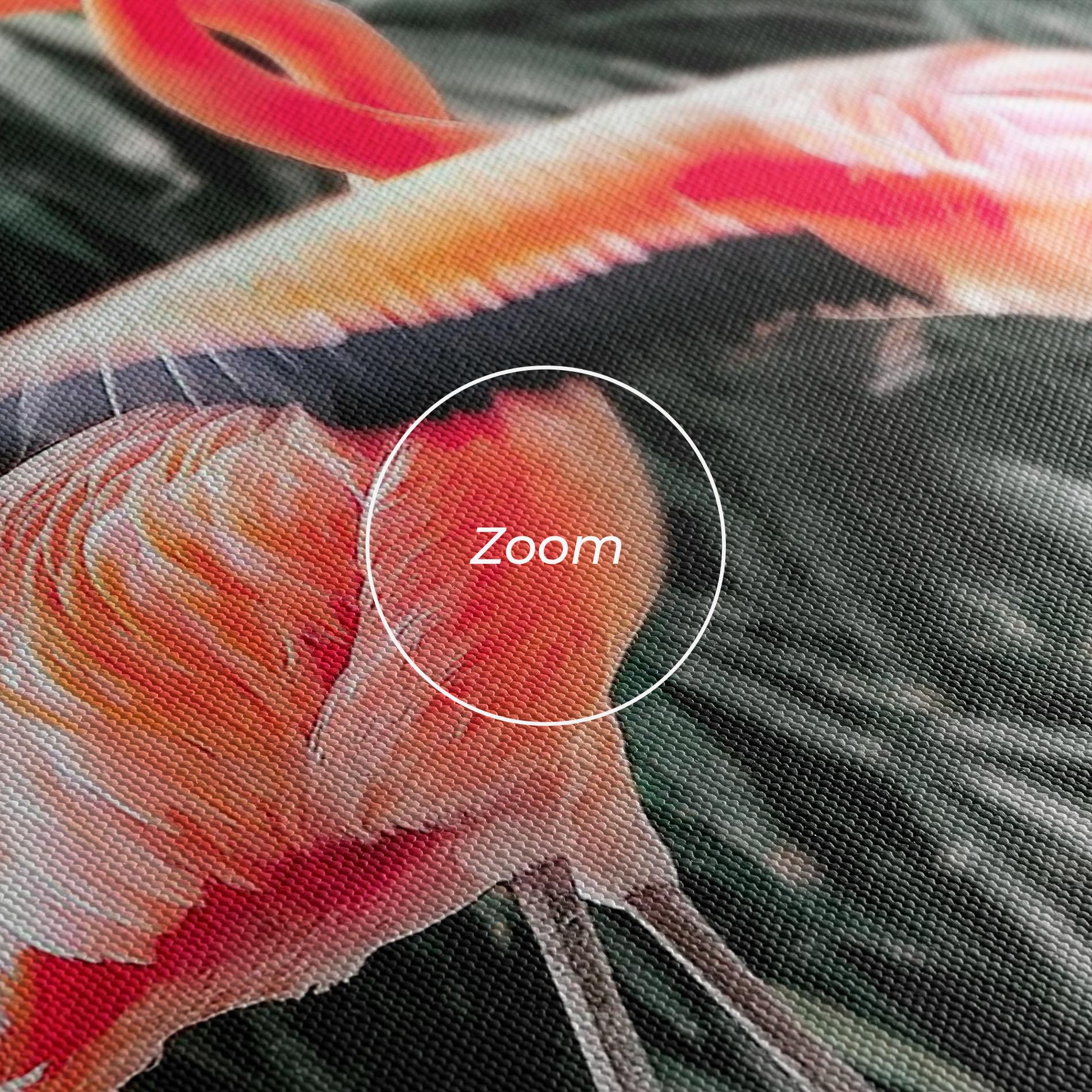 Vászonkép Flamingo Love mockup 3