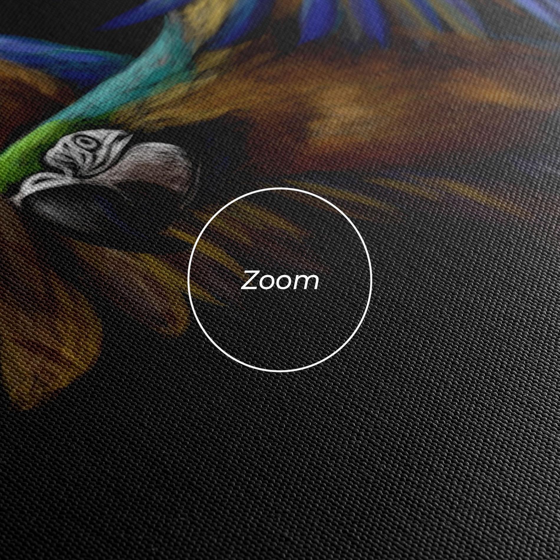 Vászonkép Parrot Flying mockup 3