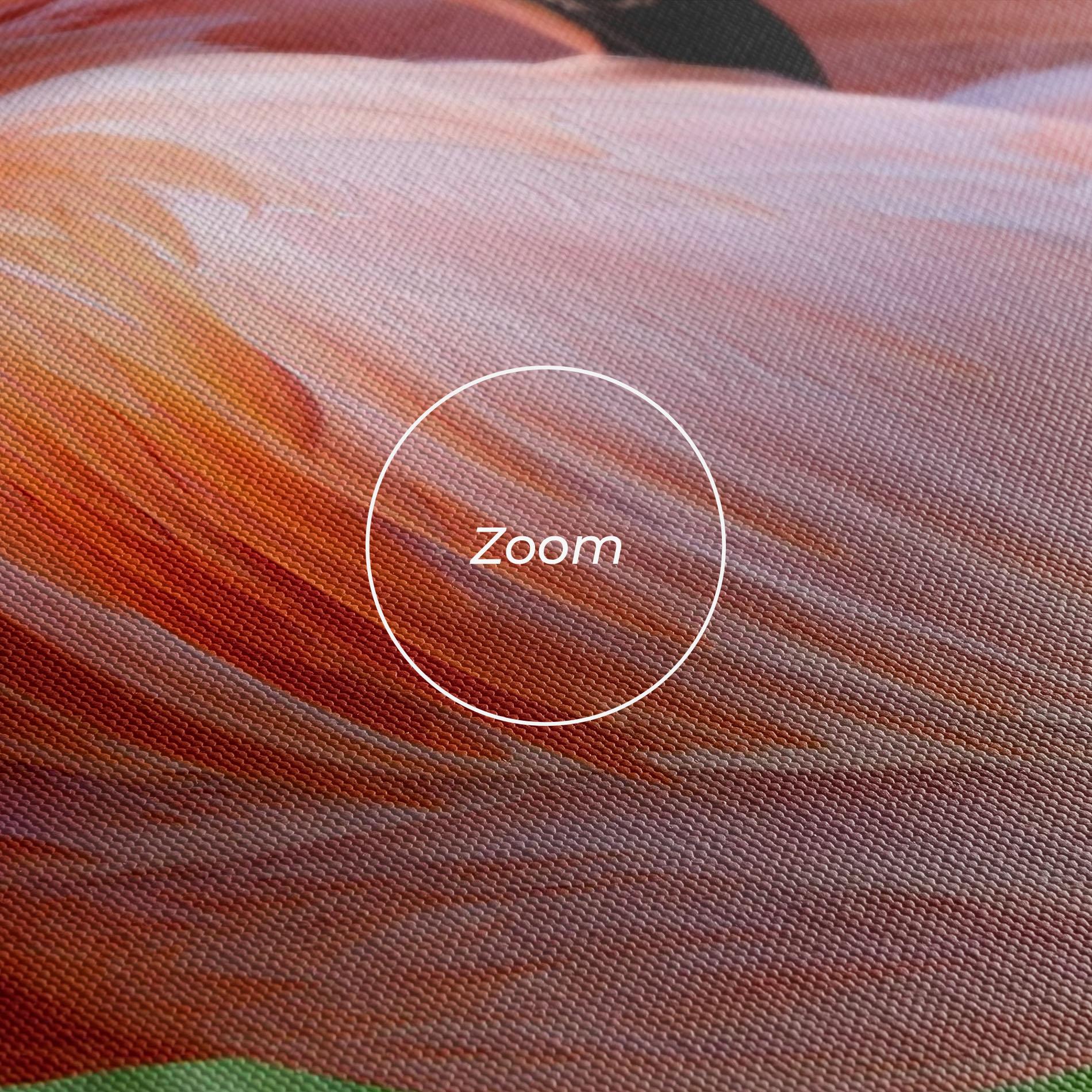 Vászonkép Red Flamingo mockup 3