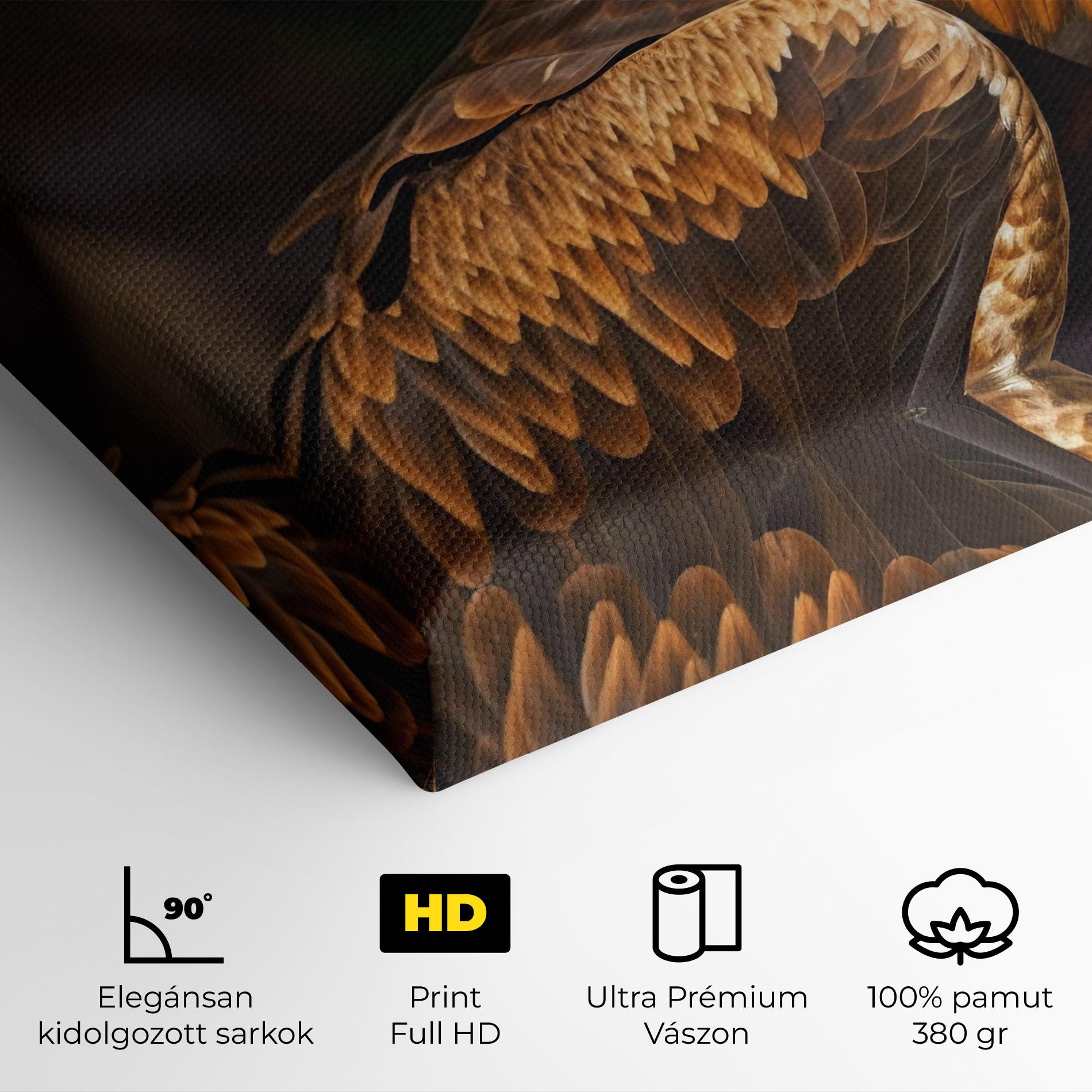 Vászonkép Brown Eagle mockup 4