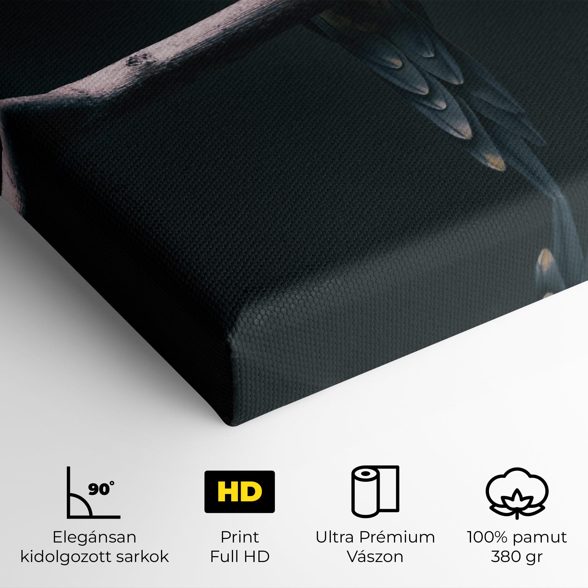 Vászonkép Fire Parrot mockup 4