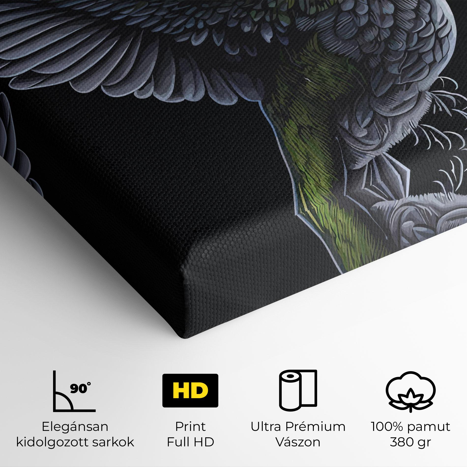 Vászonkép Hummingbird mockup 4