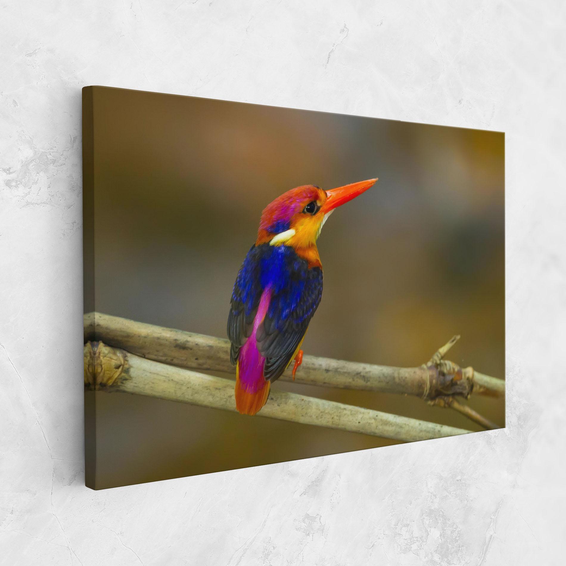 Vászonkép Colorful Bird mockup 1