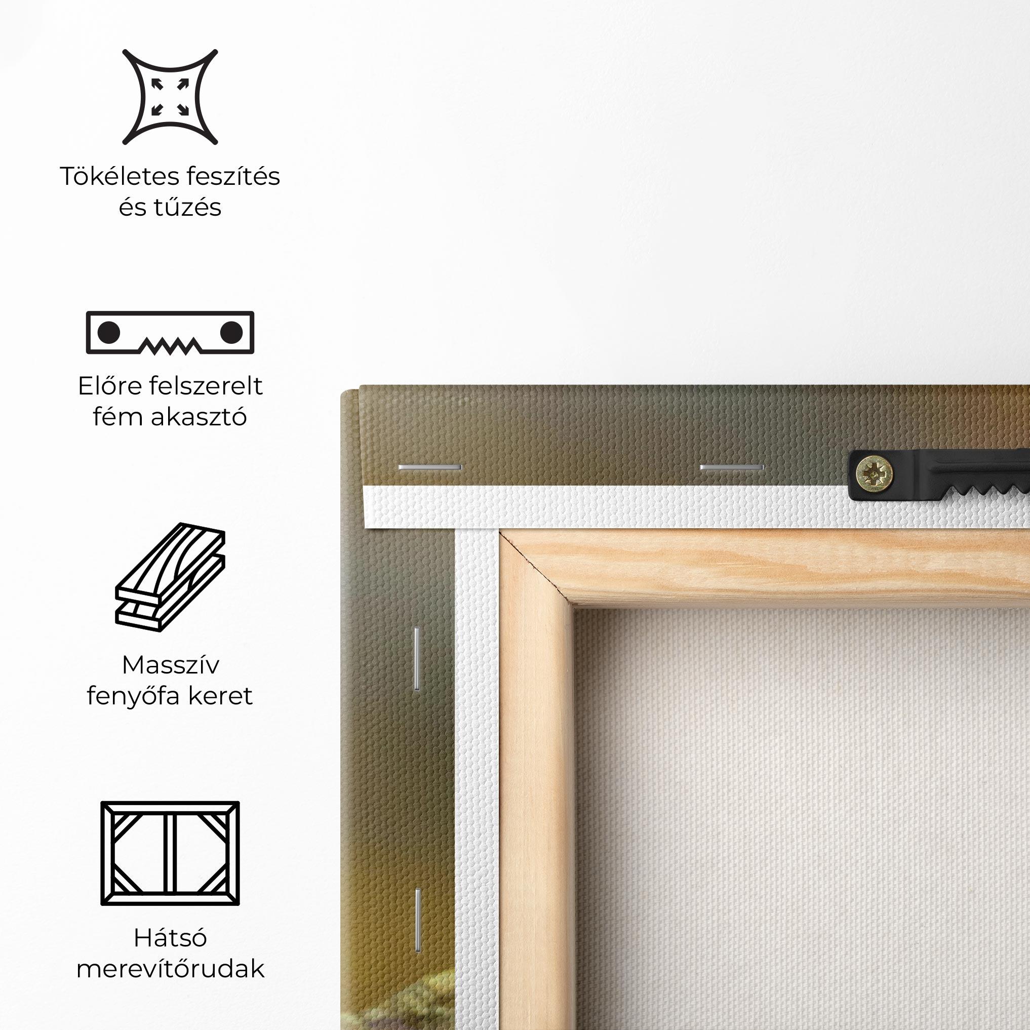 Vászonkép Colorful Bird mockup 5