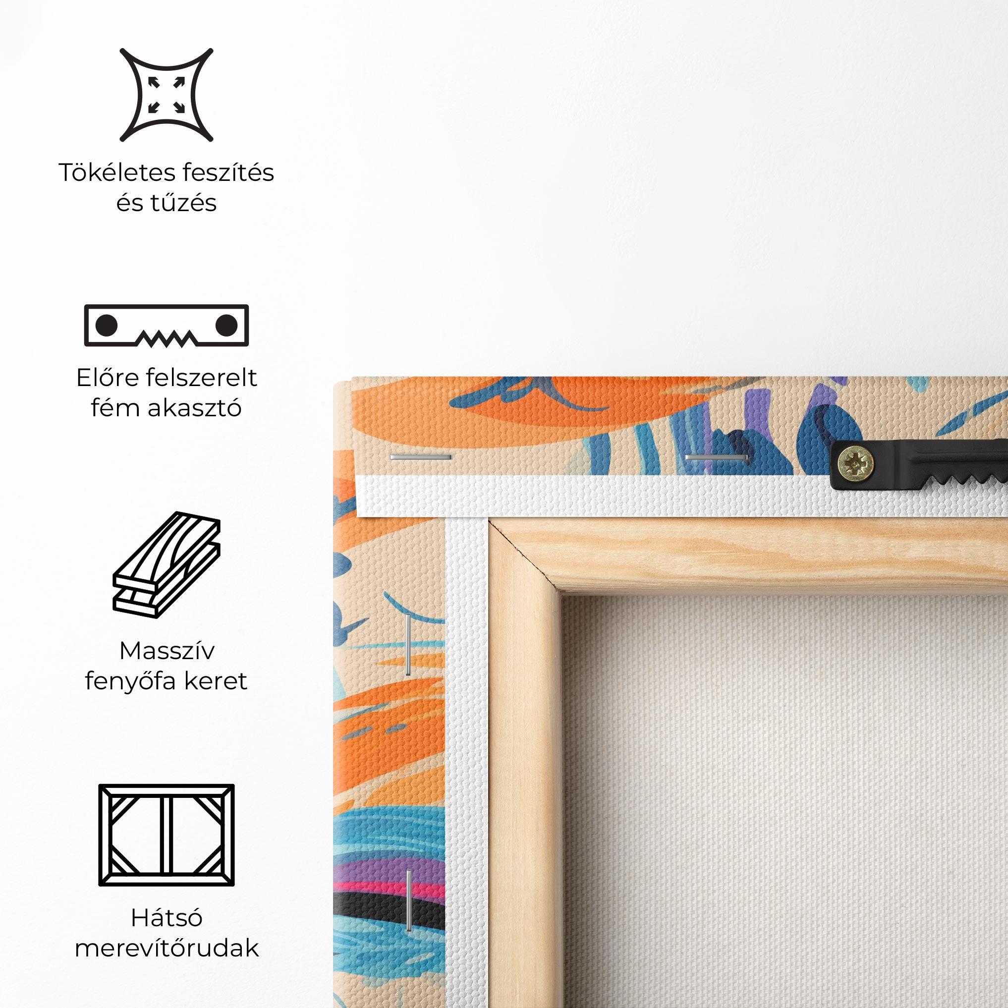 Vászonkép Colorful Toucan mockup 5