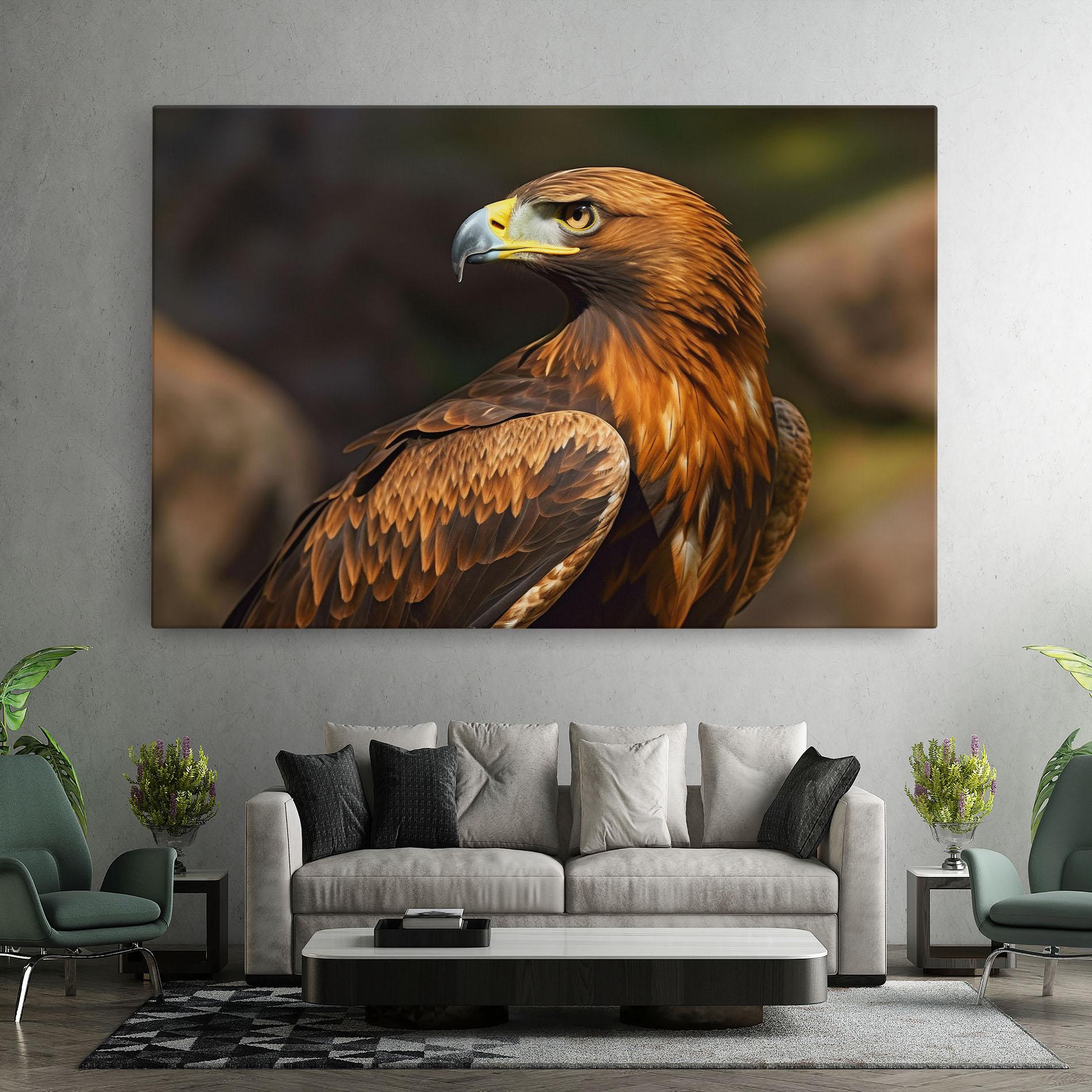 Vászonkép Brown Eagle mockup 7