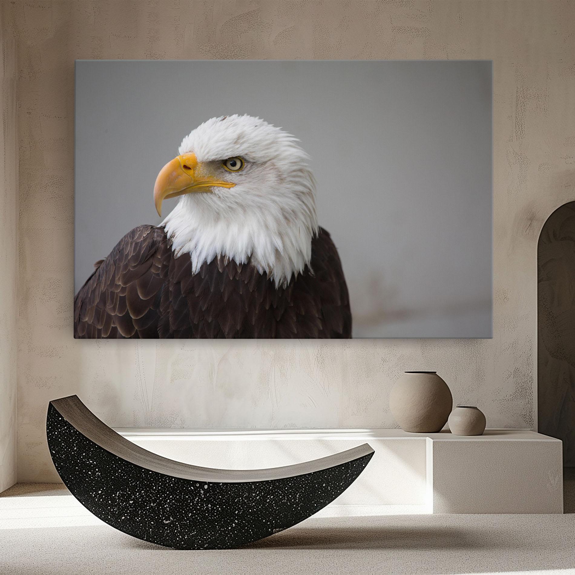Vászonkép Beautiful Eagle mockup 8