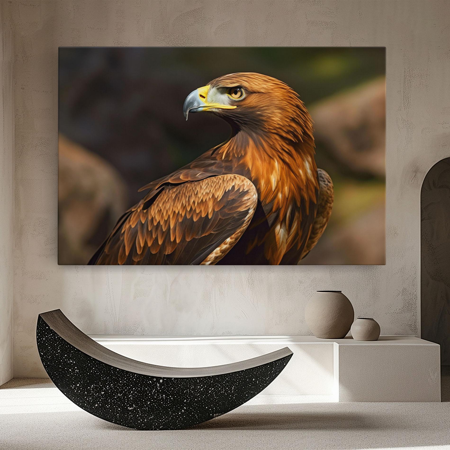 Vászonkép Brown Eagle mockup 8