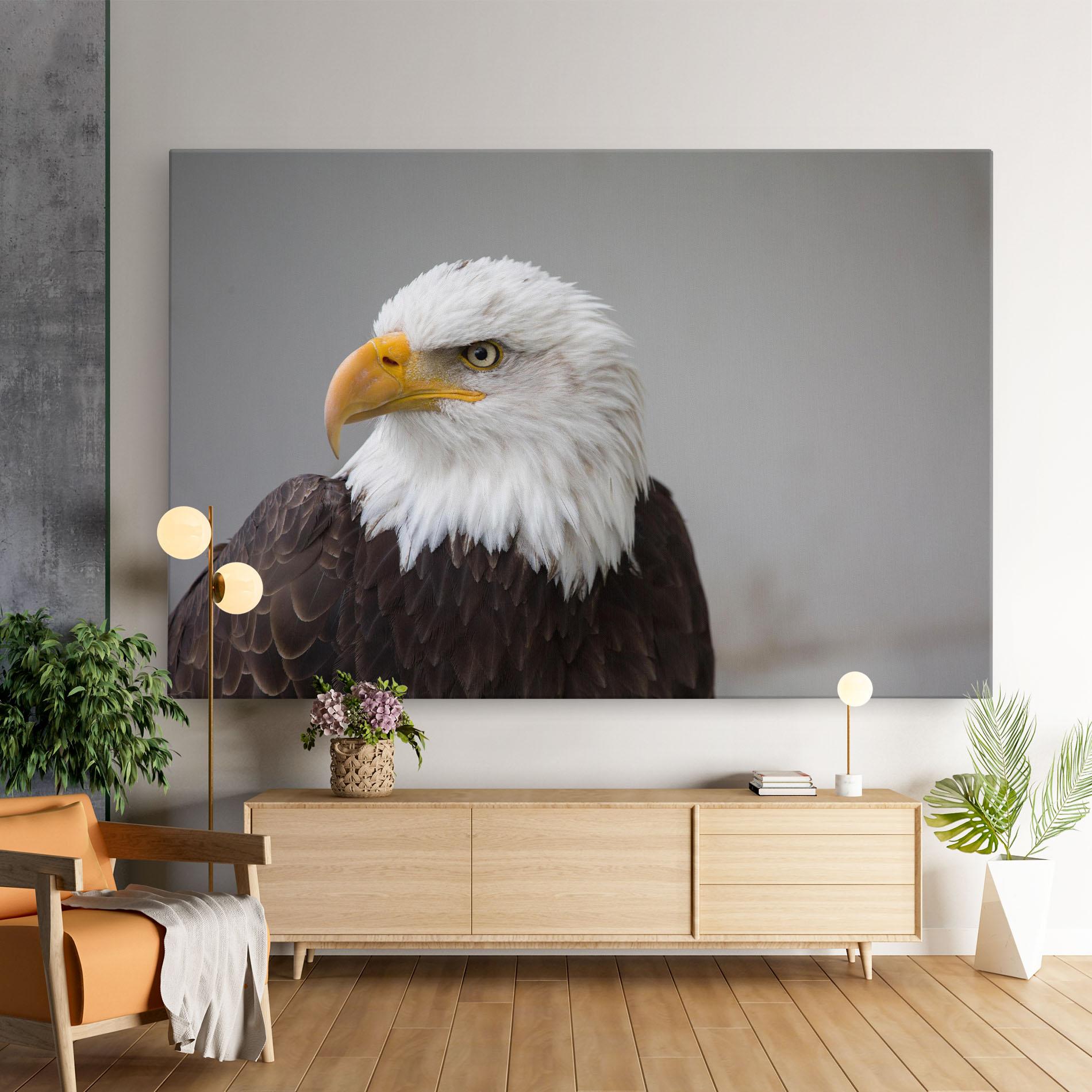 Vászonkép Beautiful Eagle mockup 9