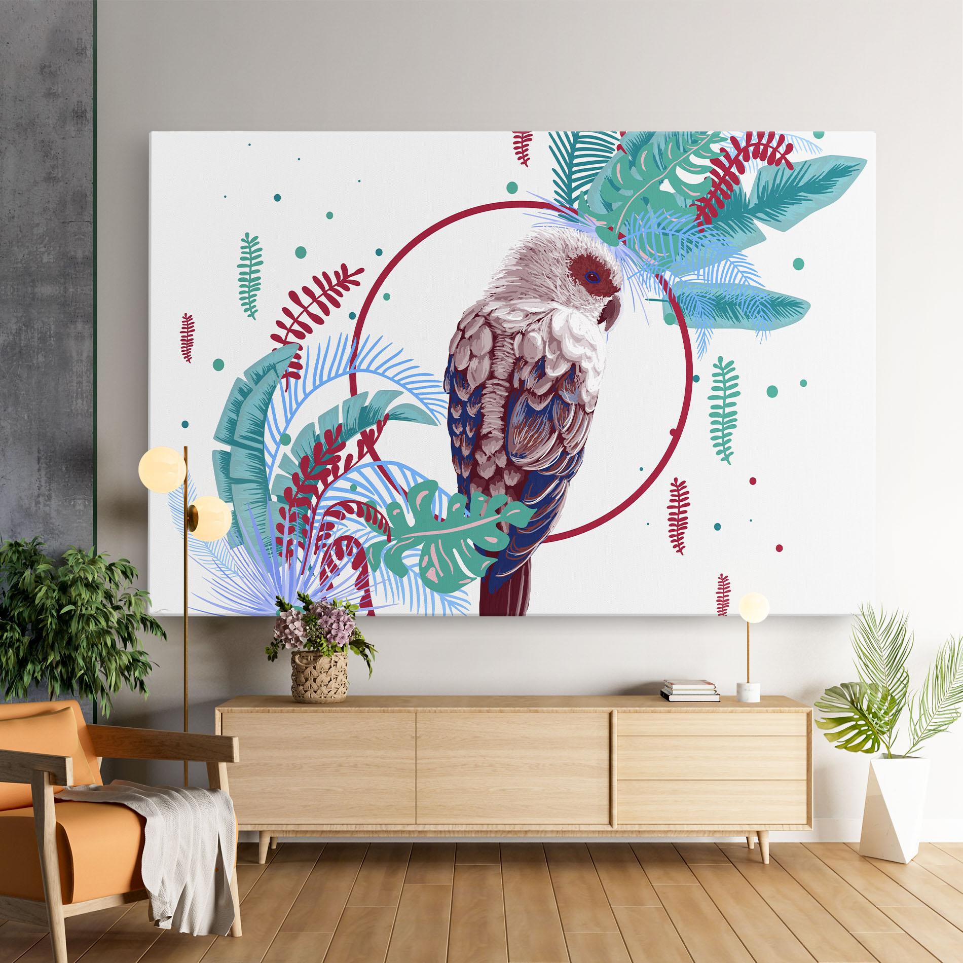 Vászonkép Bright Bird mockup 9