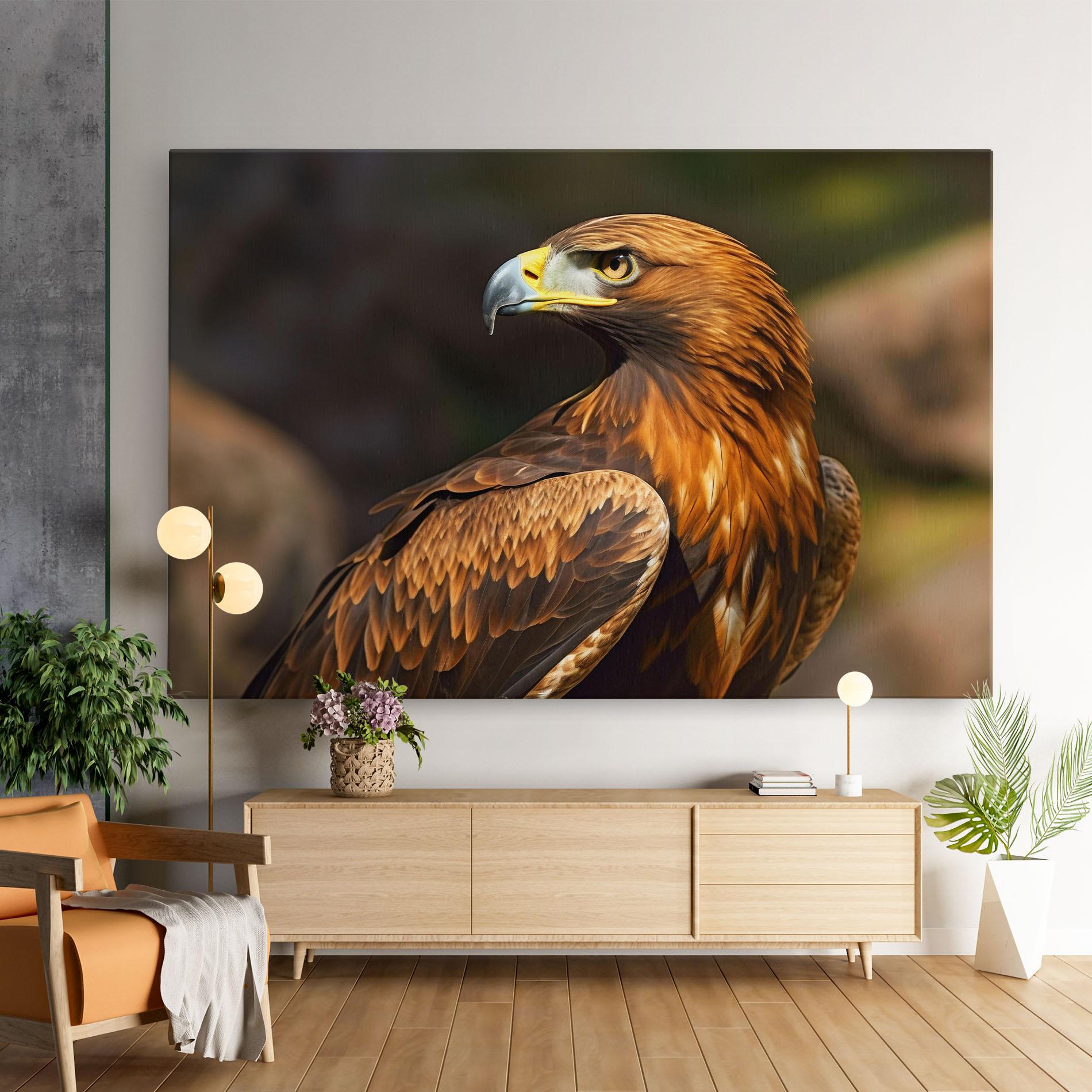 Vászonkép Brown Eagle mockup 9