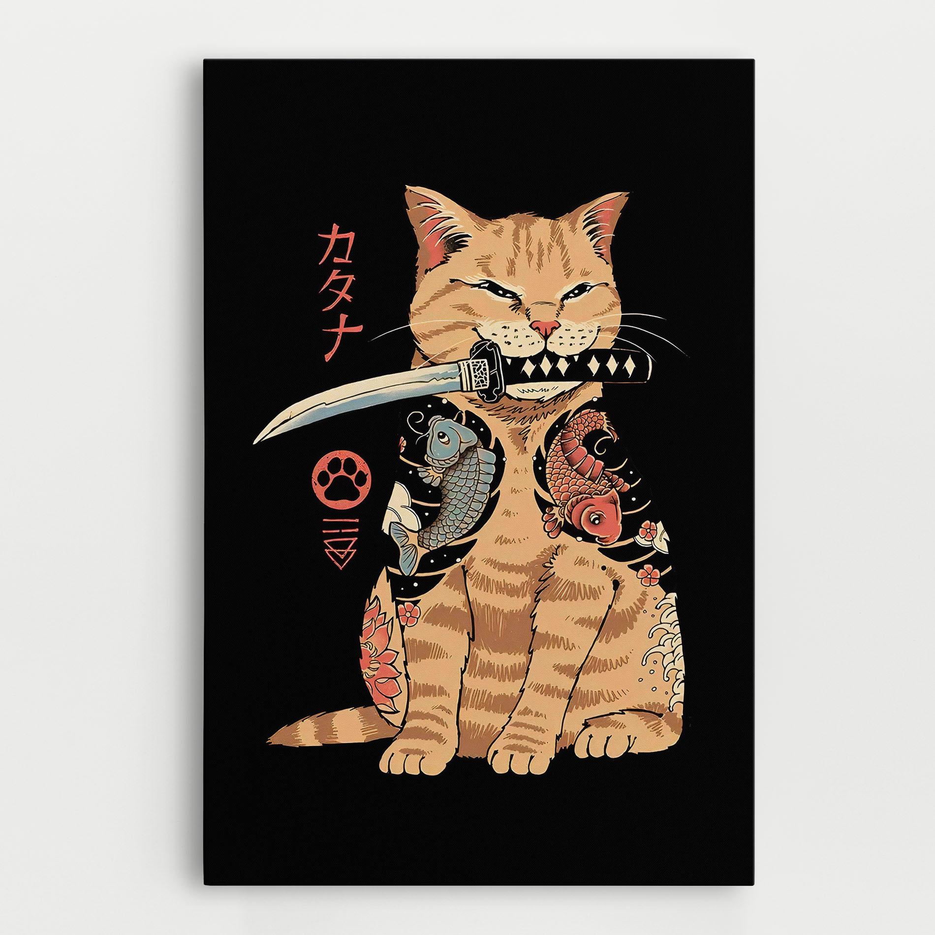 Vászonkép Catana mockup 0