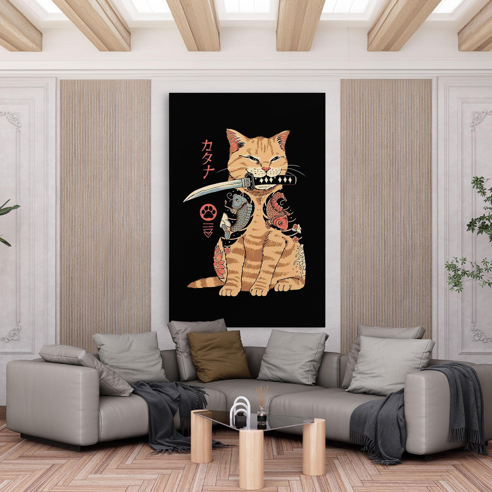 Vászonkép Catana mockup 6