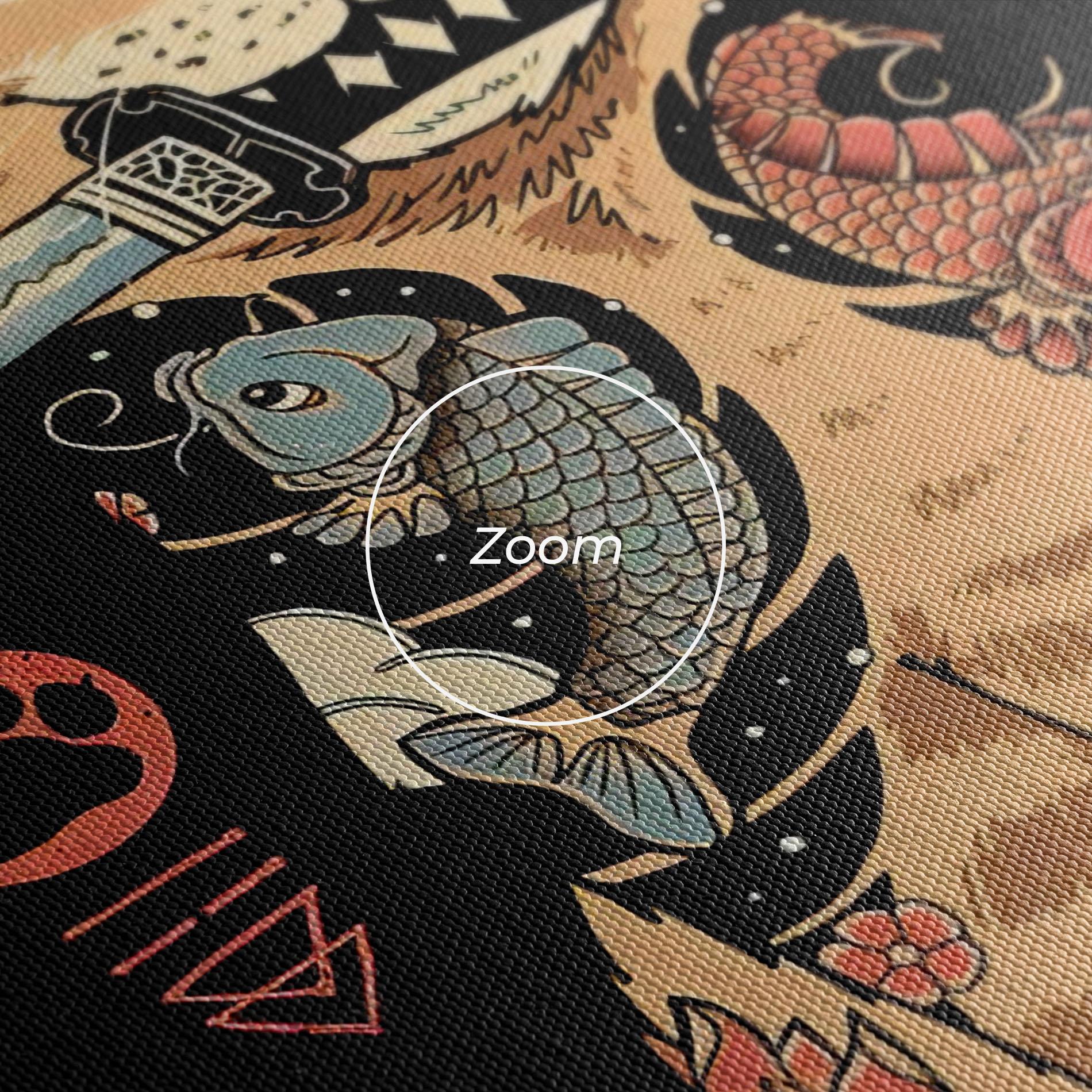 Vászonkép Catana mockup 3