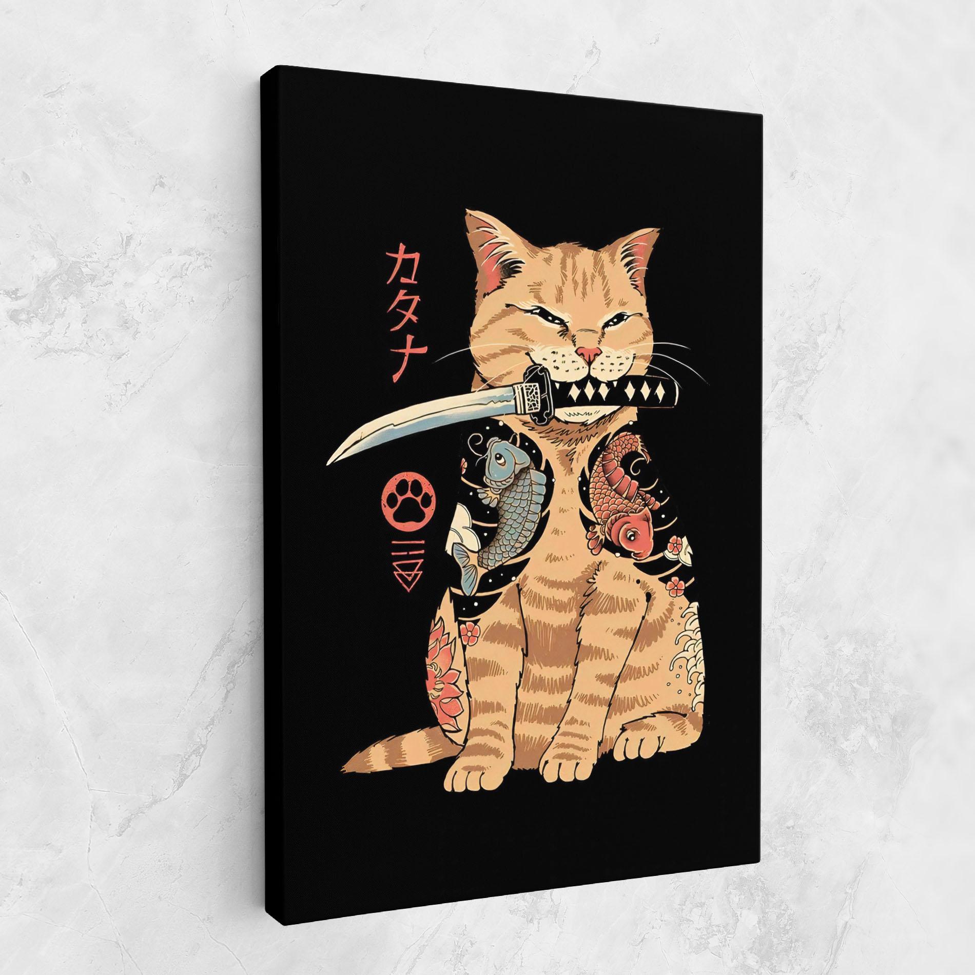 Vászonkép Catana mockup 1