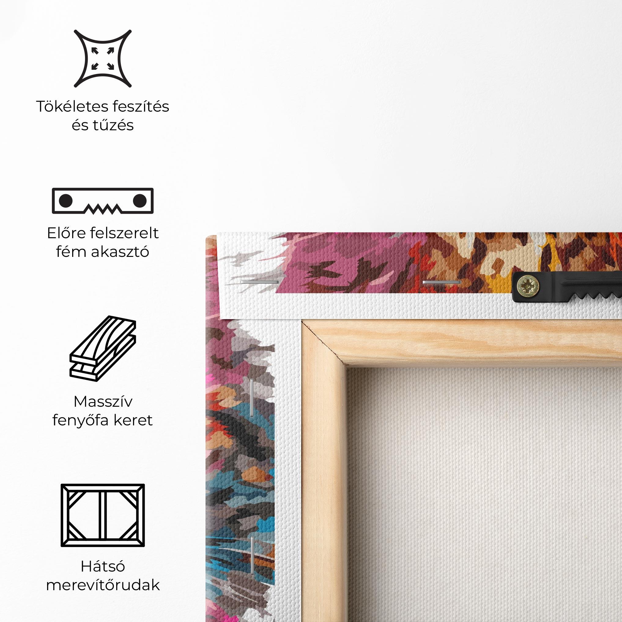 Vászonkép Blue Eyes Cat mockup 5