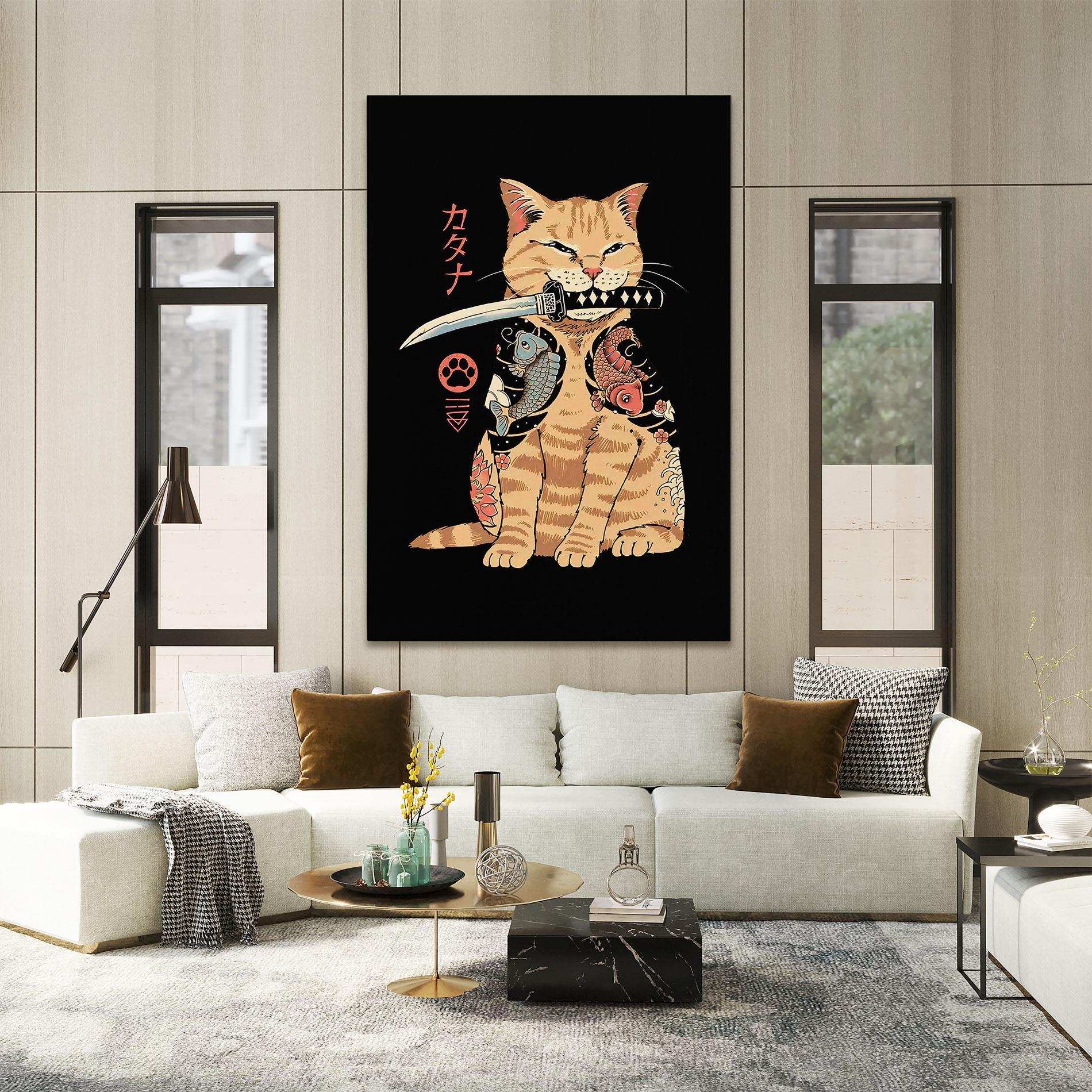 Vászonkép Catana mockup 2