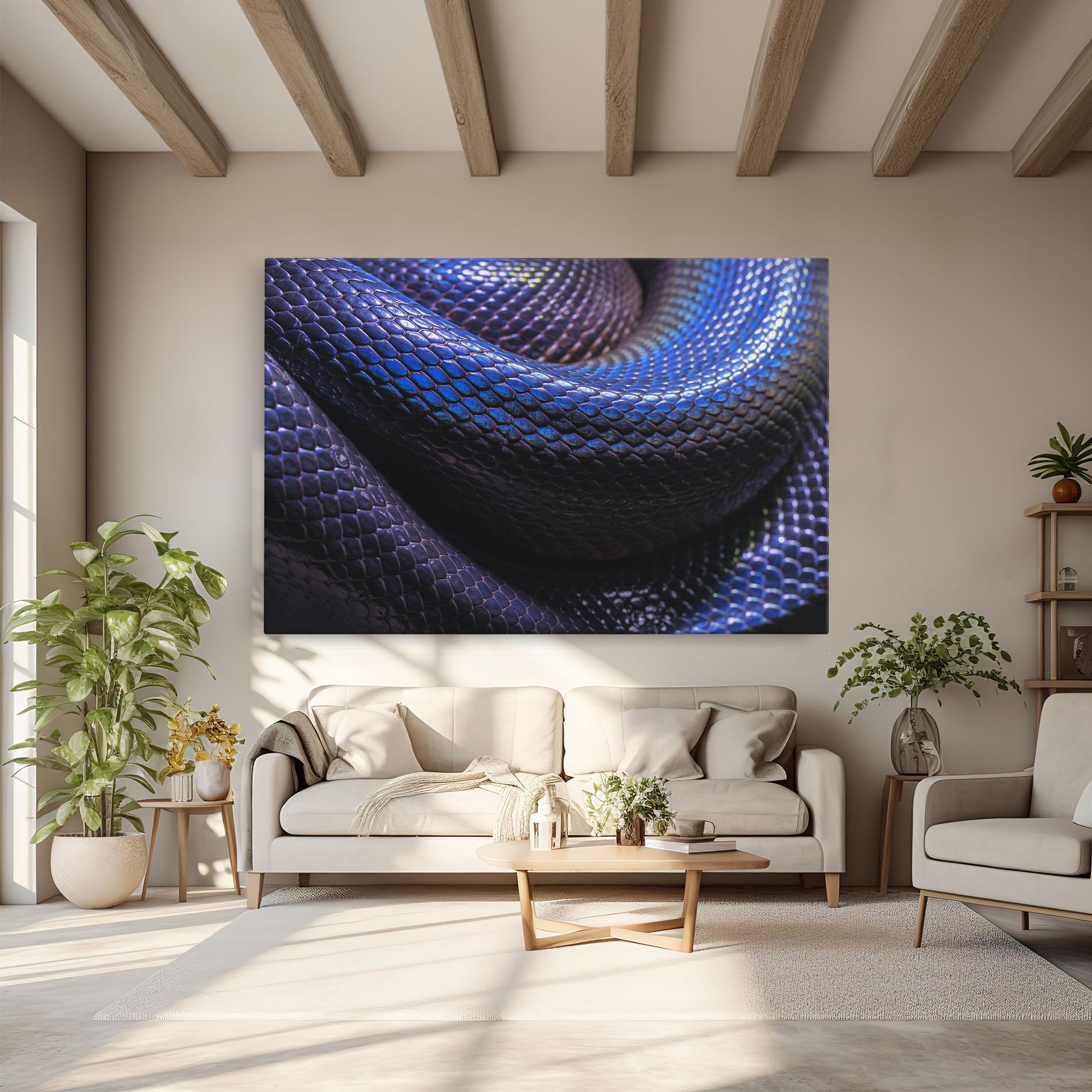 Vászonkép Snake Skin mockup 6