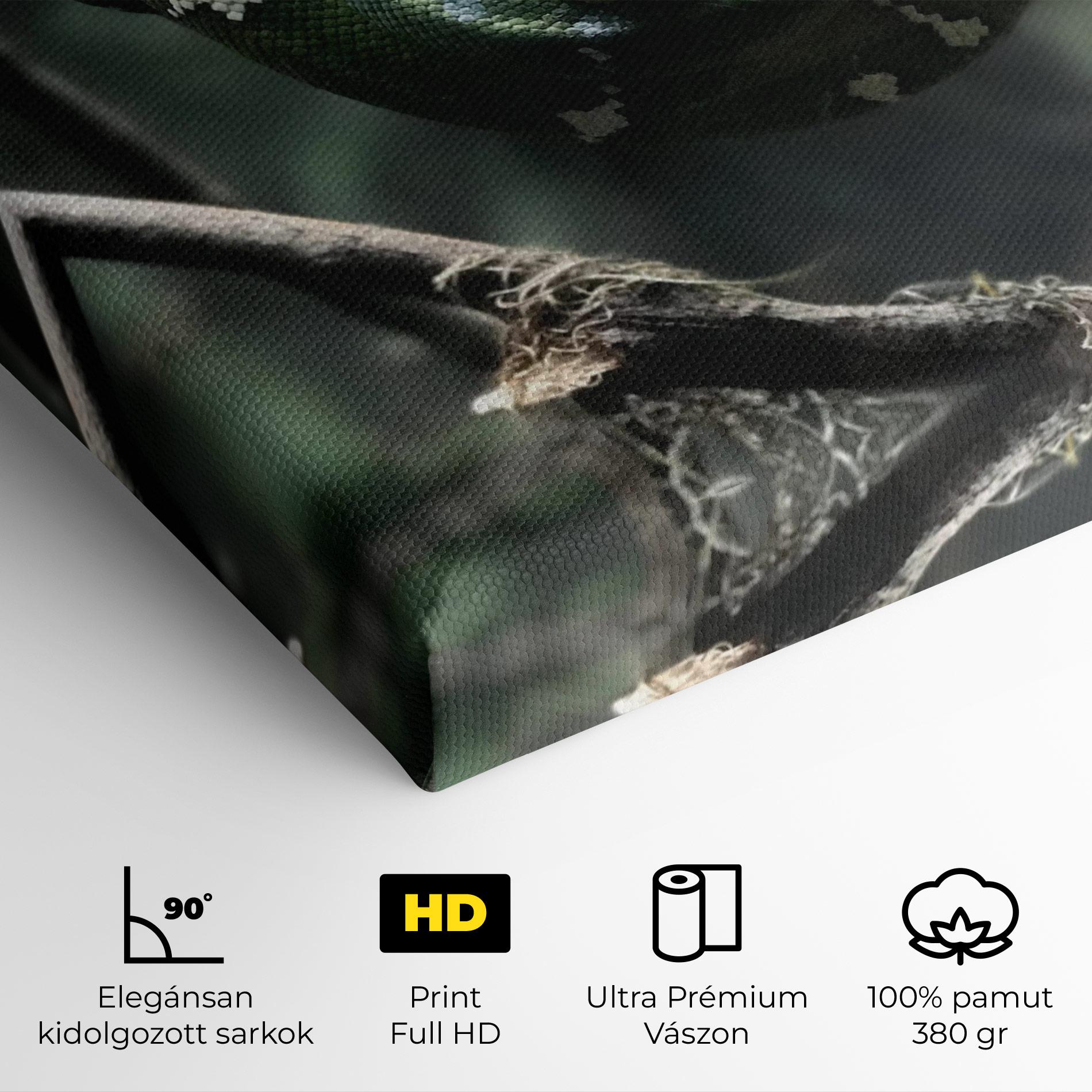 Vászonkép Sleepy Snake mockup 4