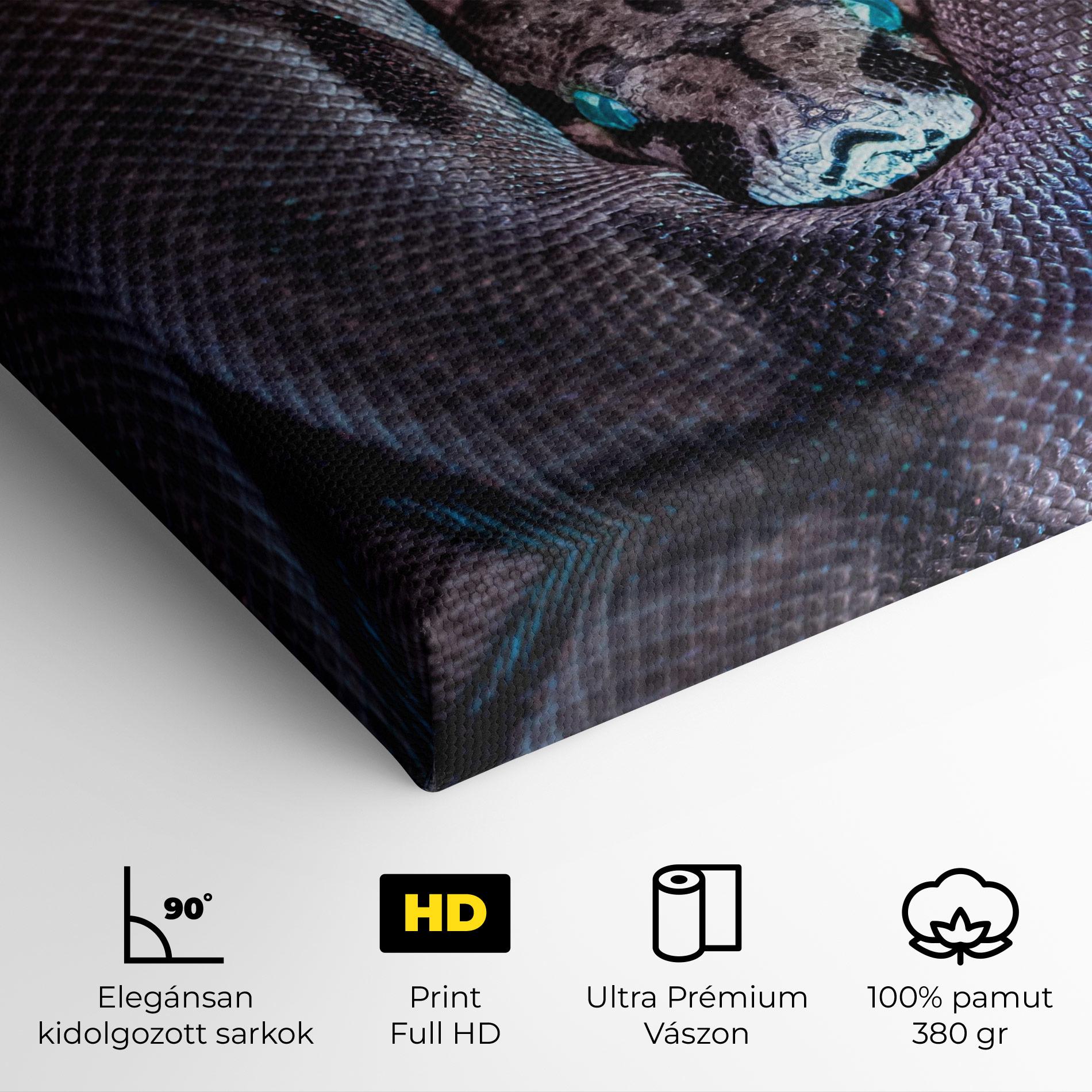 Vászonkép Vibrant Snake mockup 4