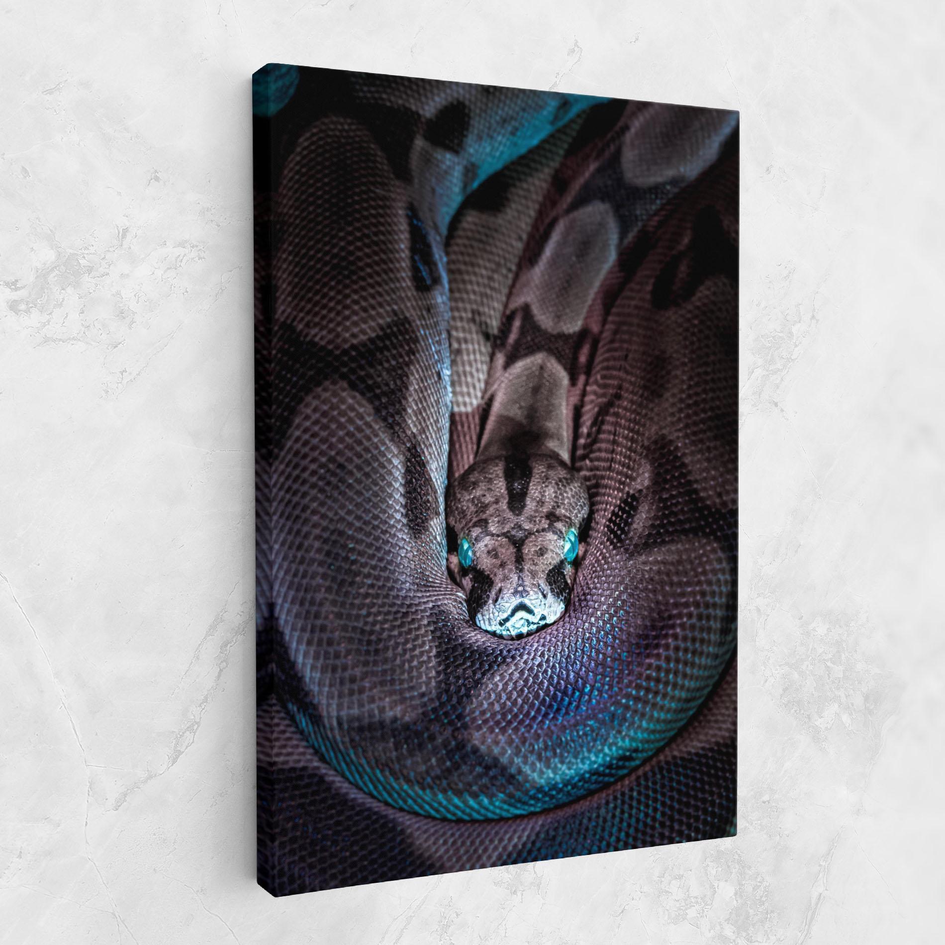 Vászonkép Vibrant Snake mockup 1