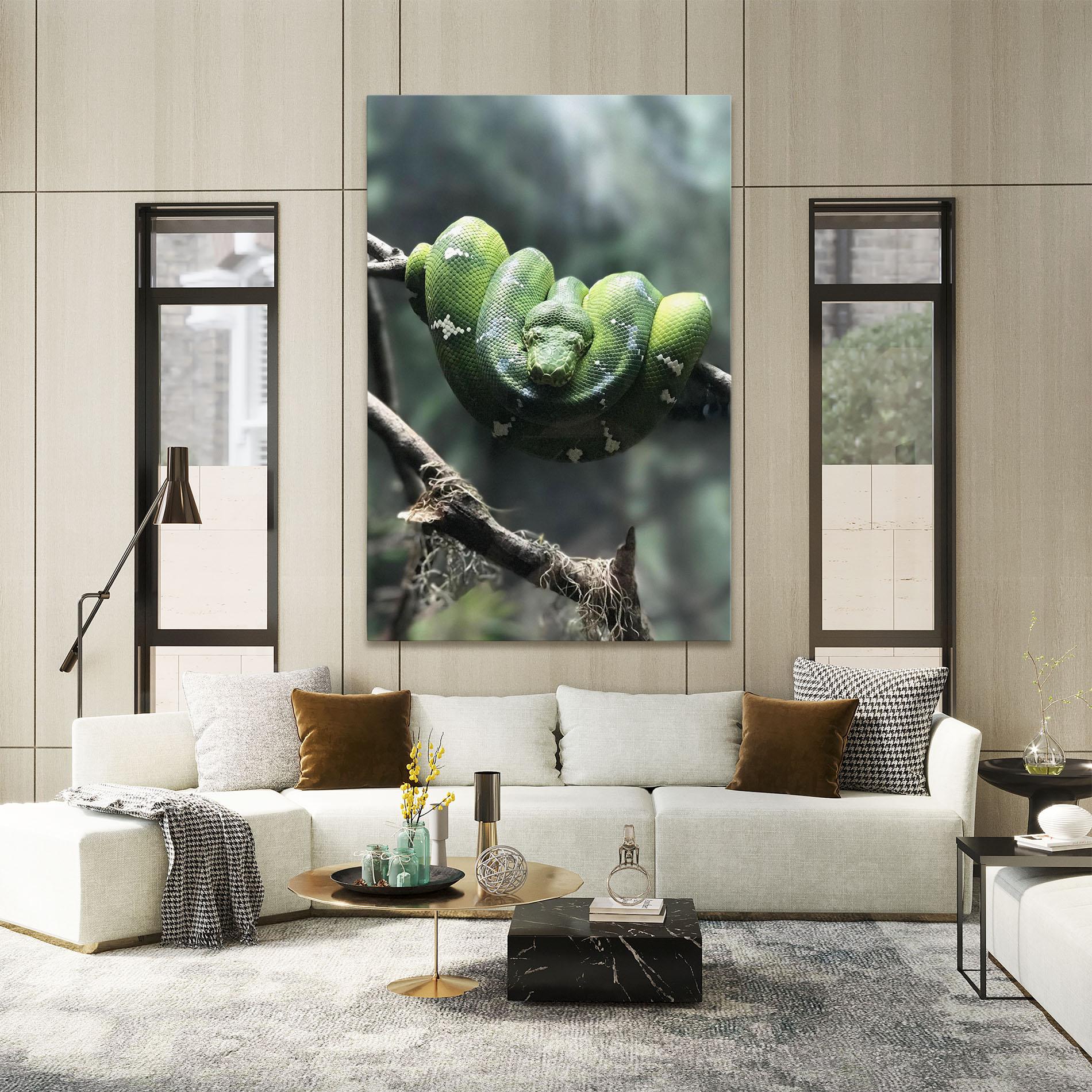 Vászonkép Sleepy Snake mockup 2