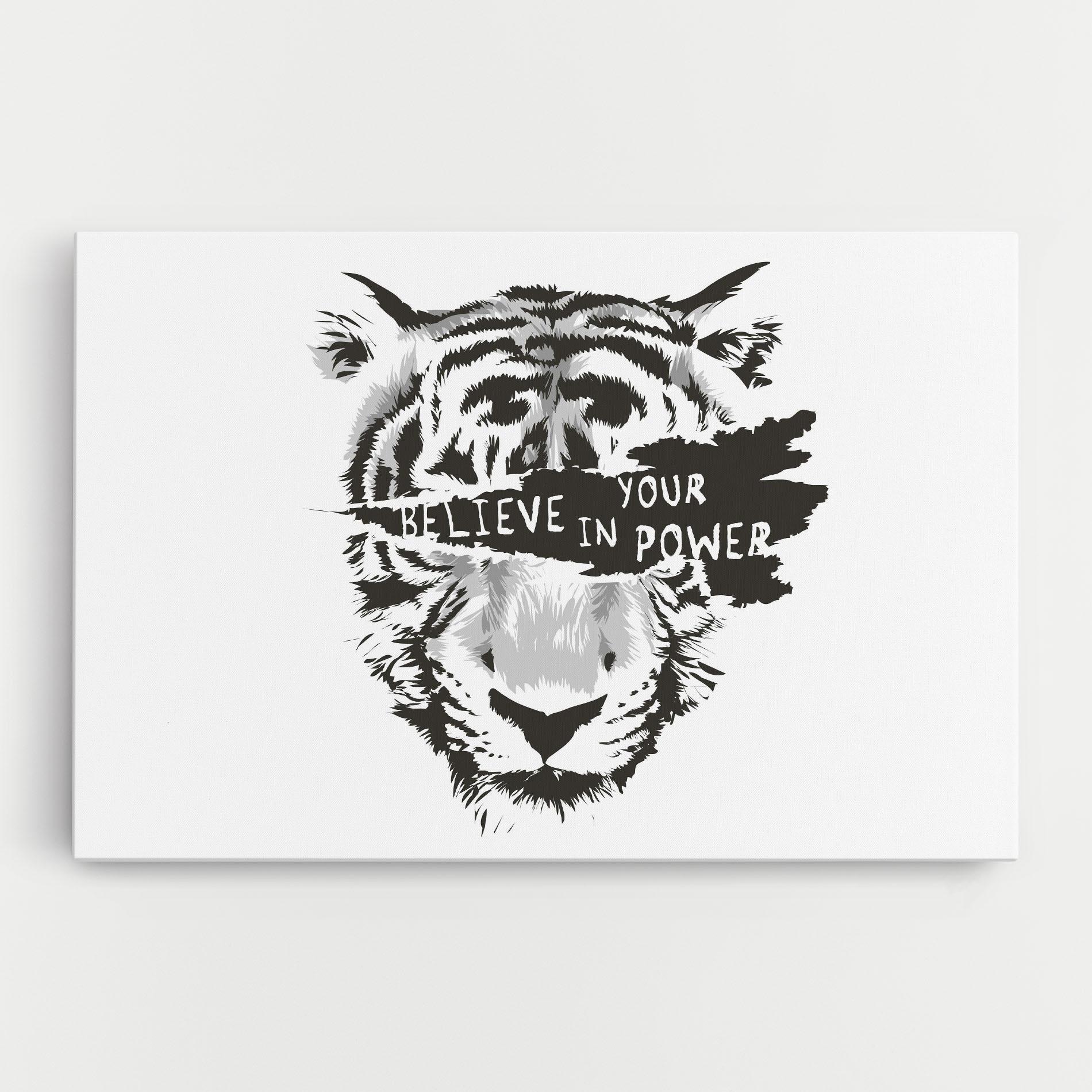 Vászonkép Belive In Your Power mockup 0