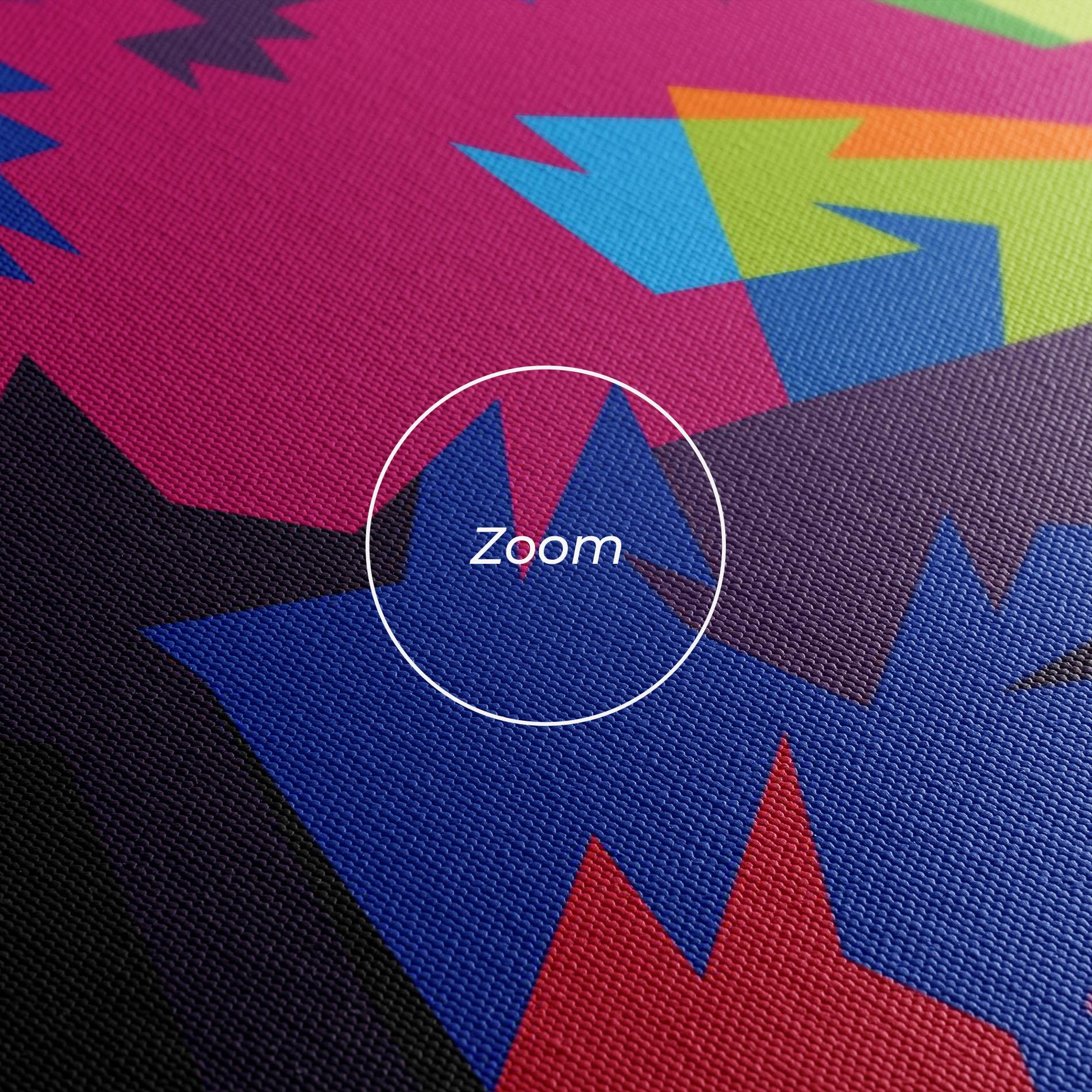 Vászonkép Colourul Tiger Eyes mockup 3