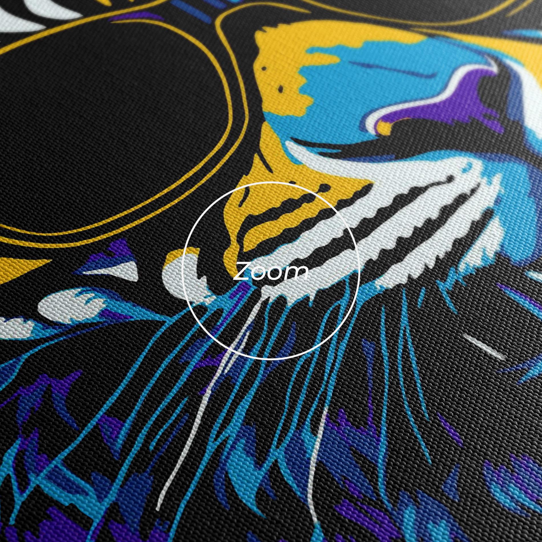 Vászonkép Glasses Tiger mockup 3