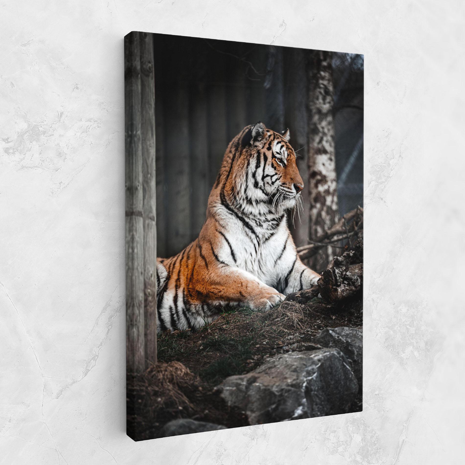 Vászonkép Forest Tiger mockup 1