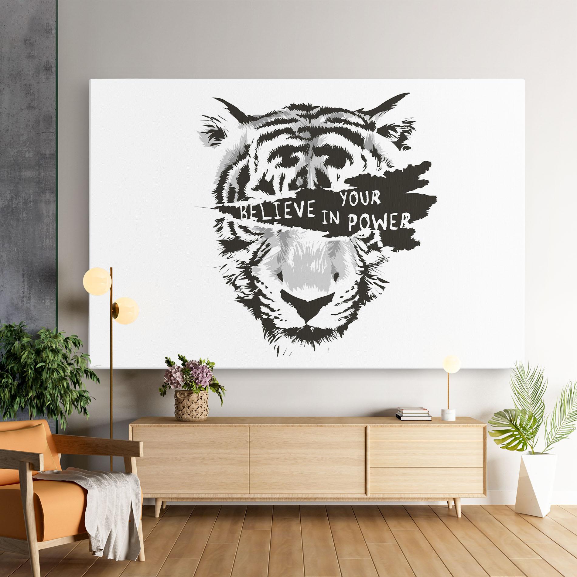 Vászonkép Belive In Your Power mockup 9